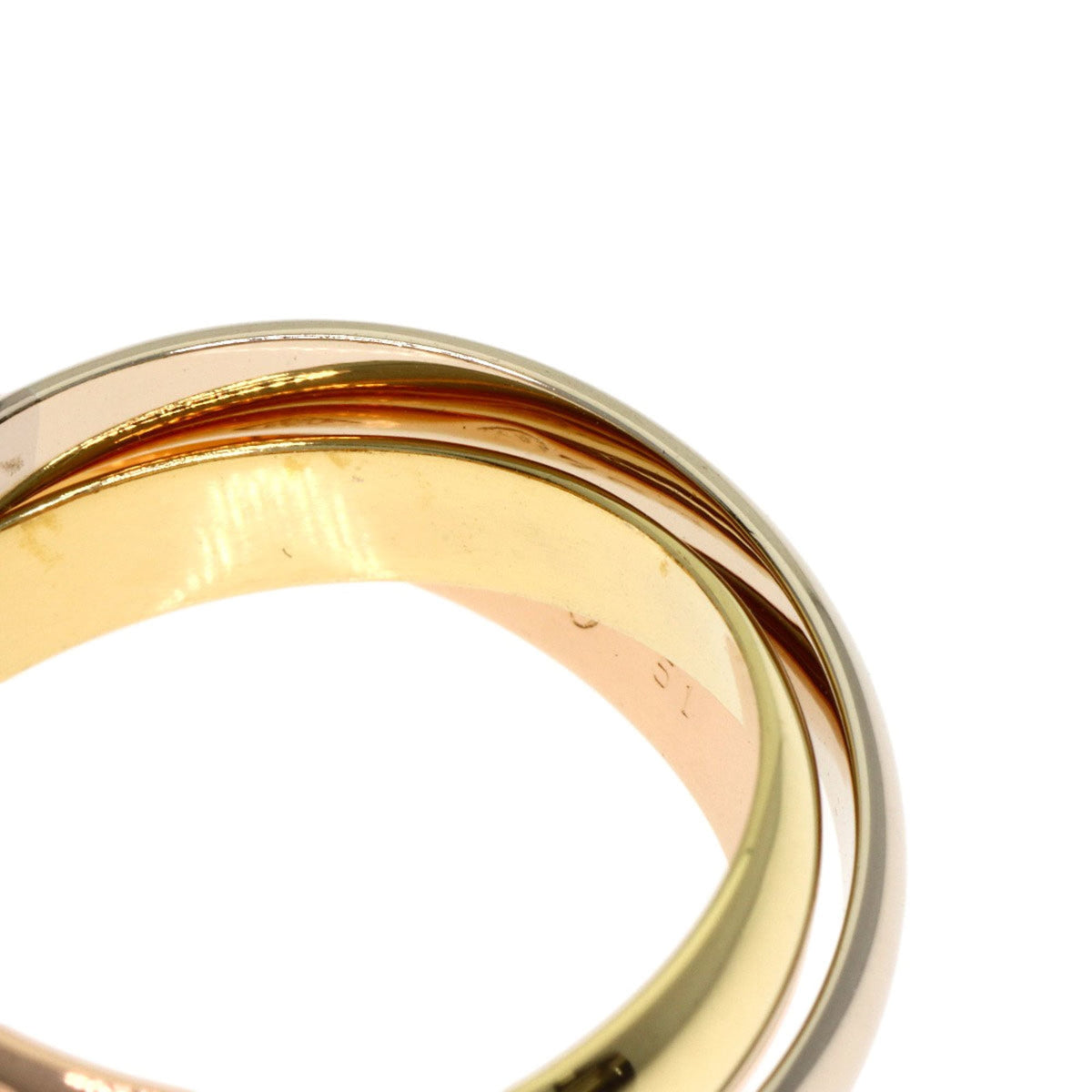 Cartier Yellow Gold (18K) Pink Gold (18K) White Gold (18K) Band Ring (Pre-Owned)