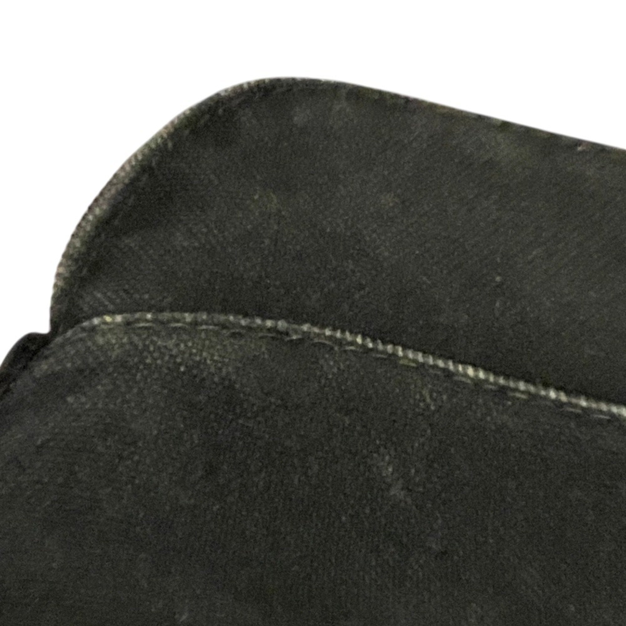 Hermes Black Canvas Cotton Pouch (Pre-Owned)
