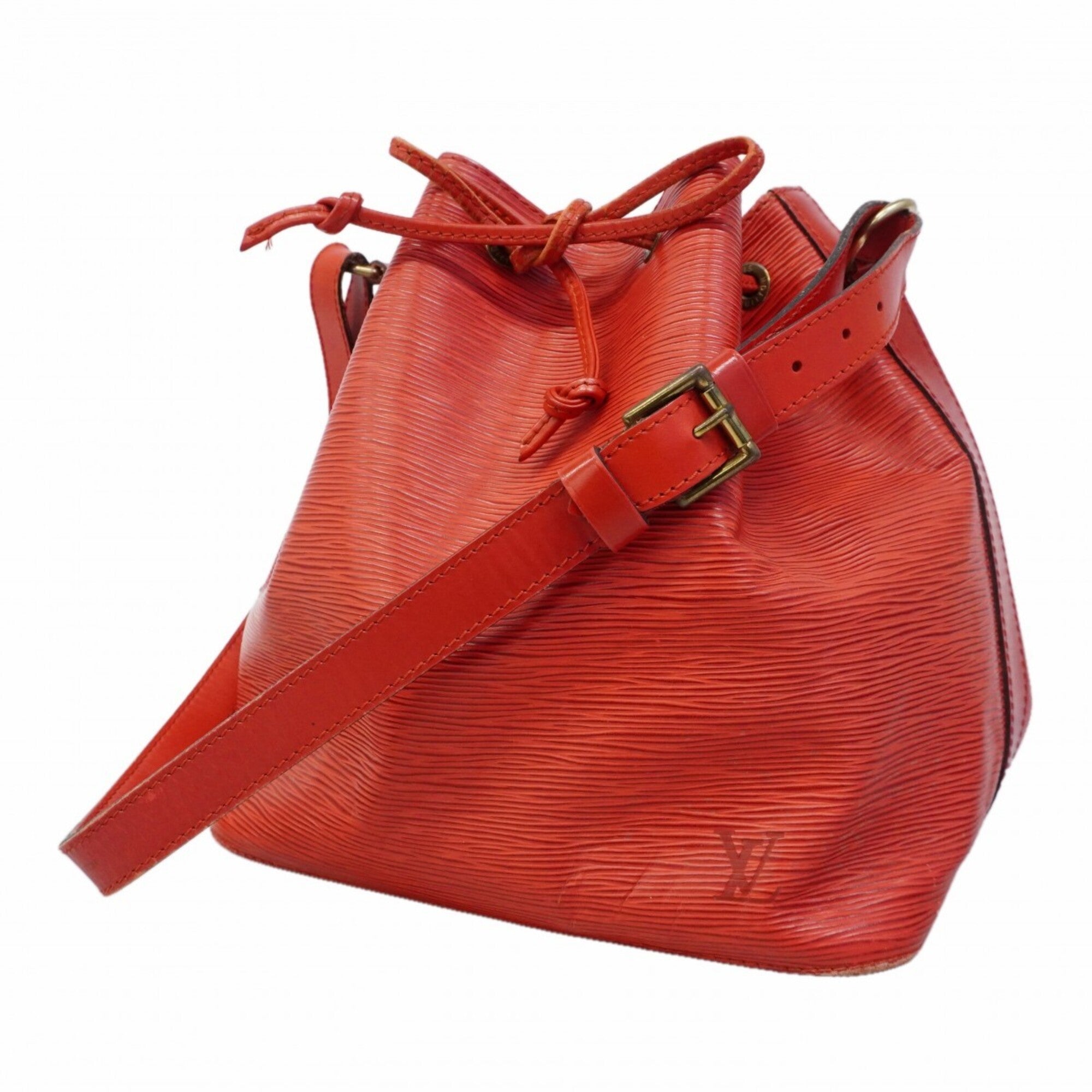 Louis Vuitton Castilian Red Shoulder Bag (Pre-Owned)