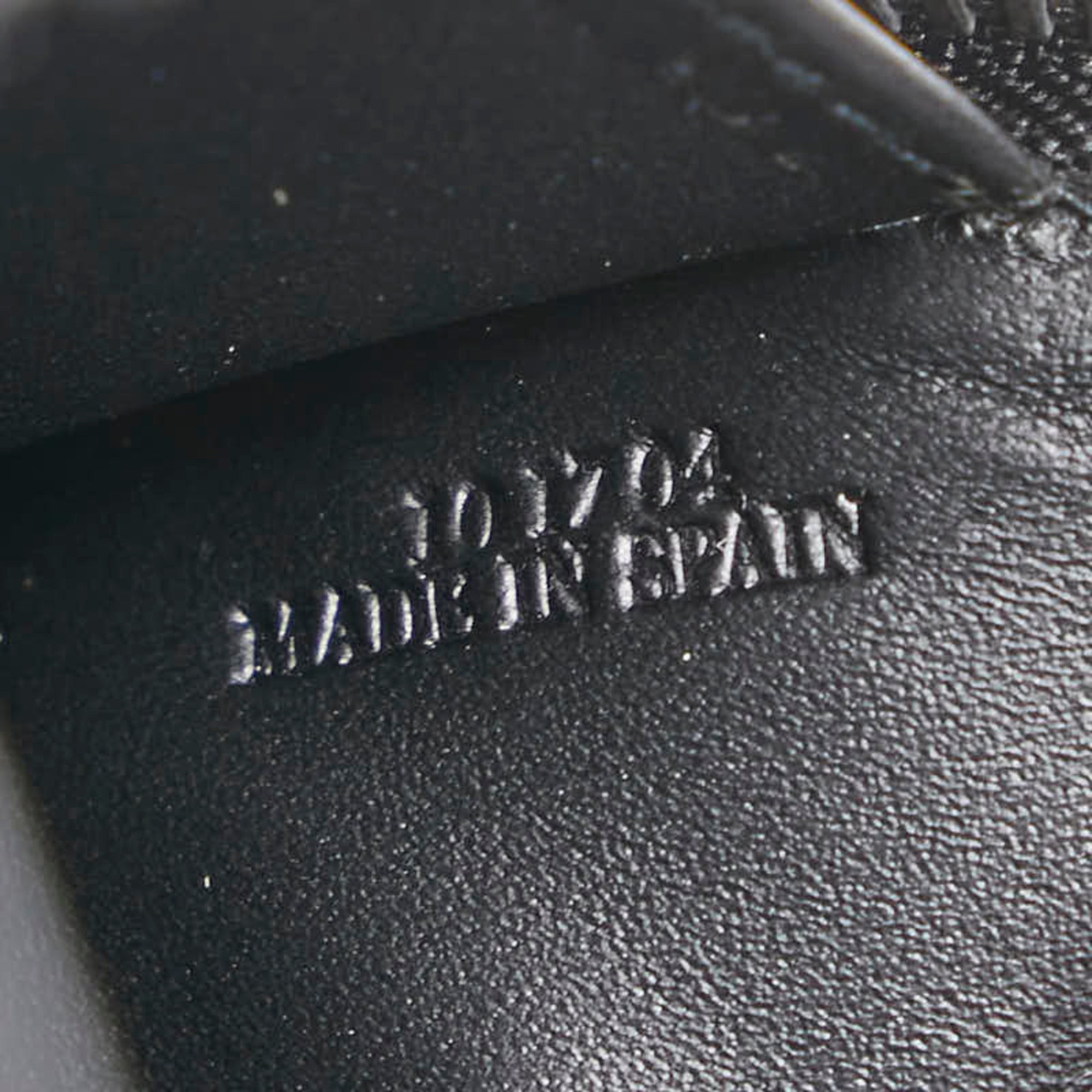 Loewe Black Leather Pouch (Pre-Owned)