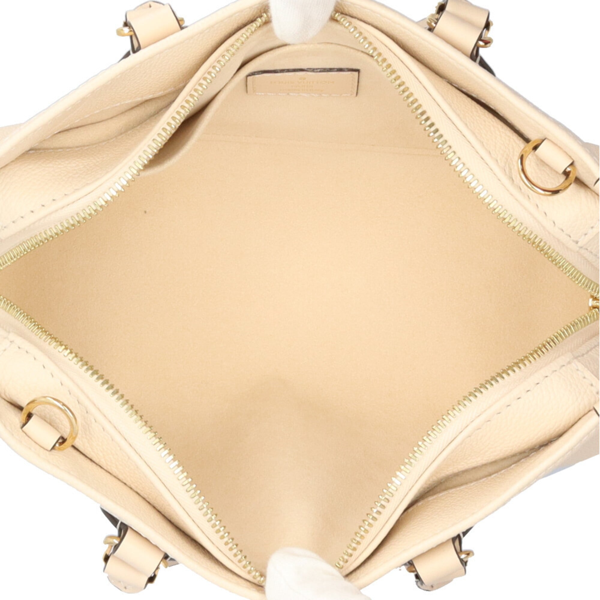 Louis Vuitton Beige Monogram Empreinte Shoulder Bag (Pre-Owned)