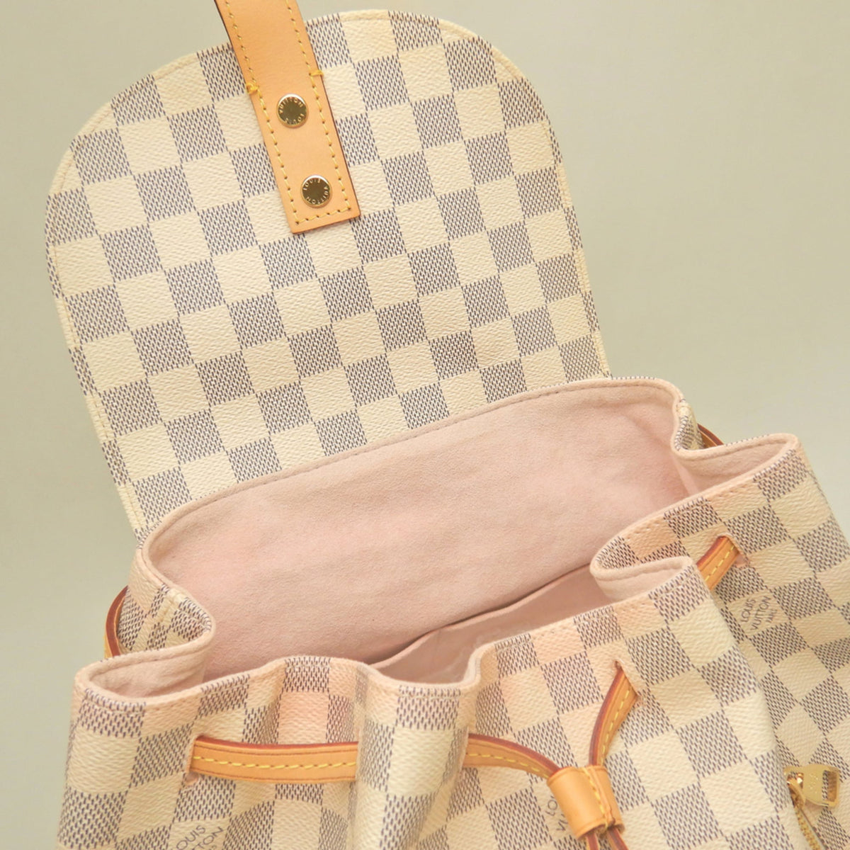 Louis Vuitton Damier Azur Azur Damier Canvas Backpack (Pre-Owned)