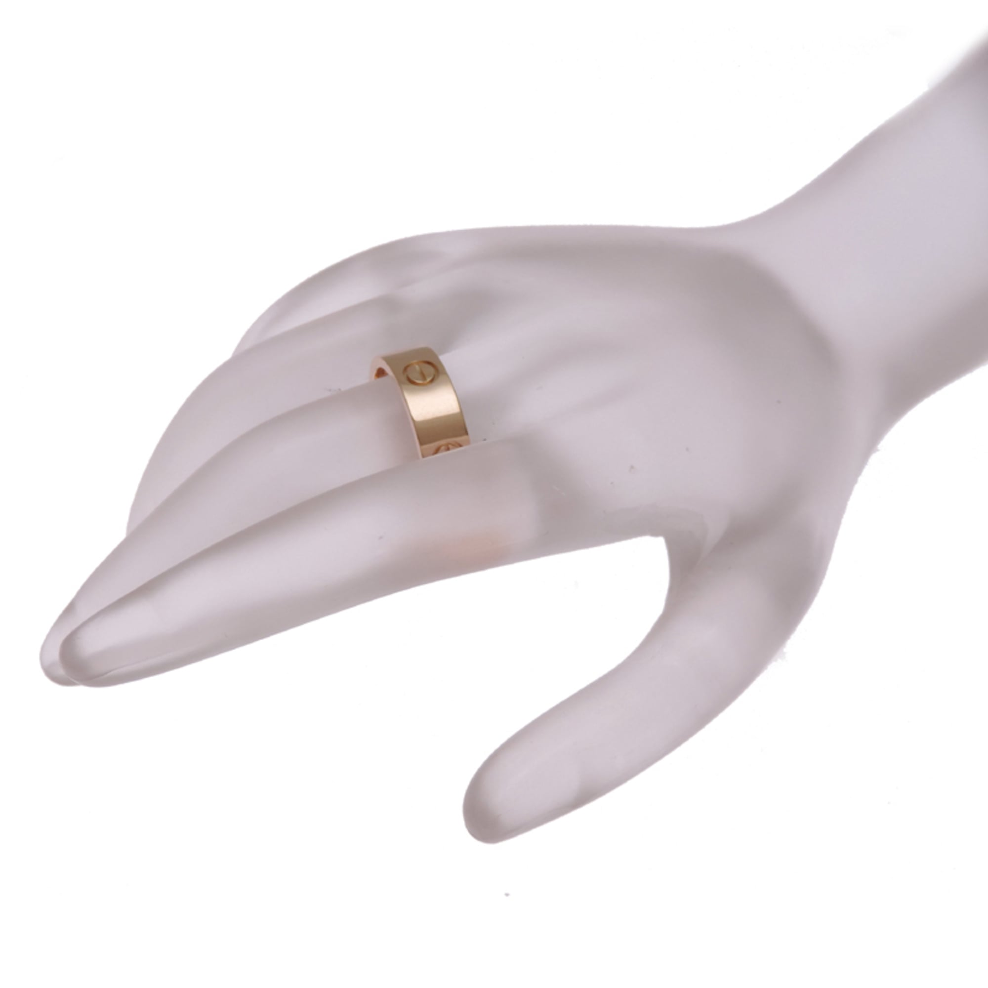 Cartier Pink Gold (18K) Band Ring (Pre-Owned)