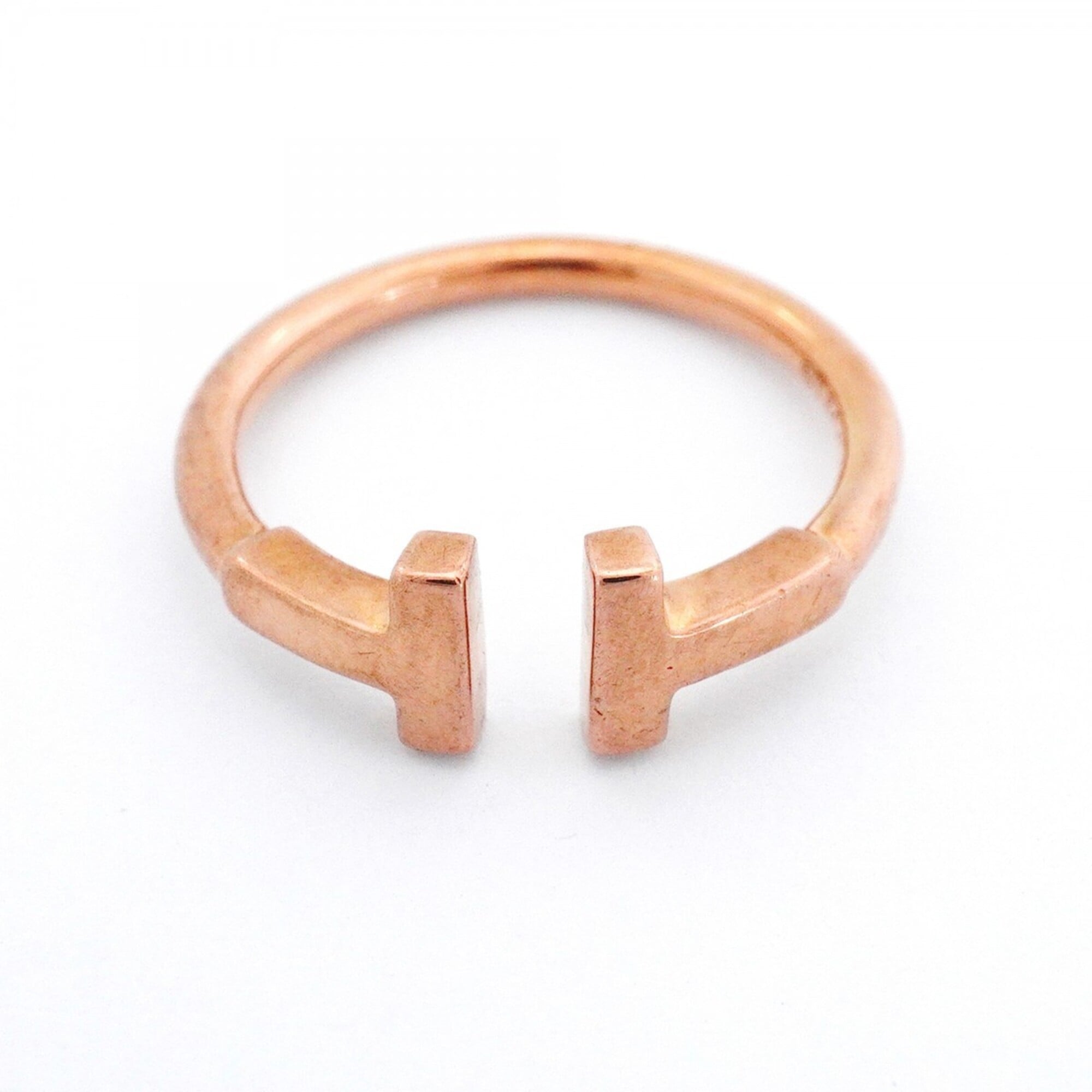 Tiffany Pink Gold (18K) Band Ring (Pre-Owned)