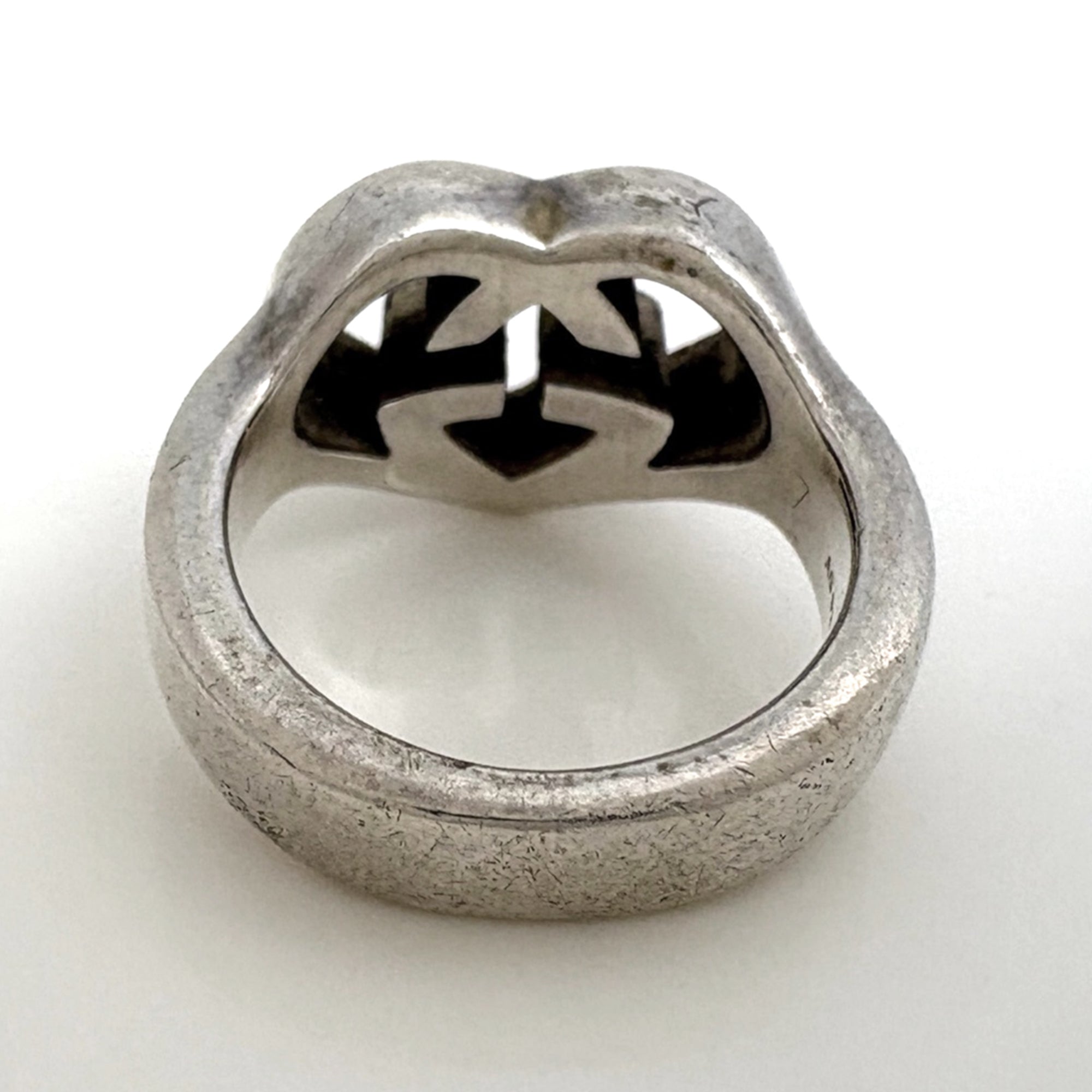 Gucci Silver Silver 925 Band Ring (Pre-Owned)