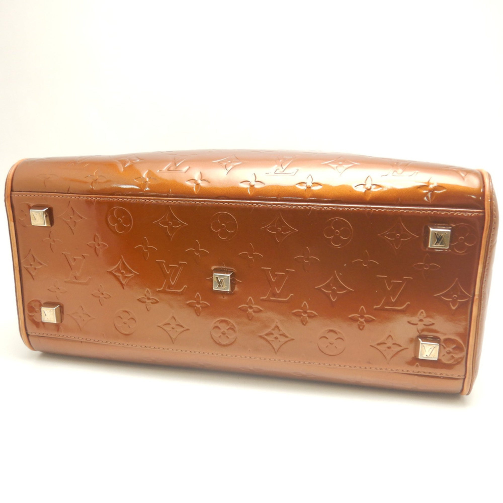 Louis Vuitton Bronze Monogram Monogram Vernis Handbag (Pre-Owned)