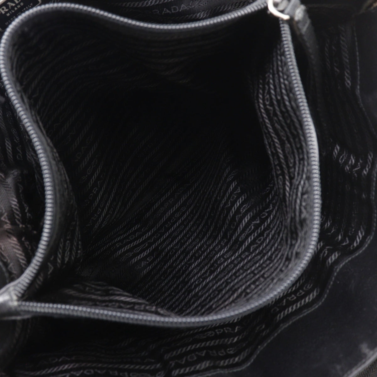 Prada Black Nylon Tote Bag (Pre-Owned)