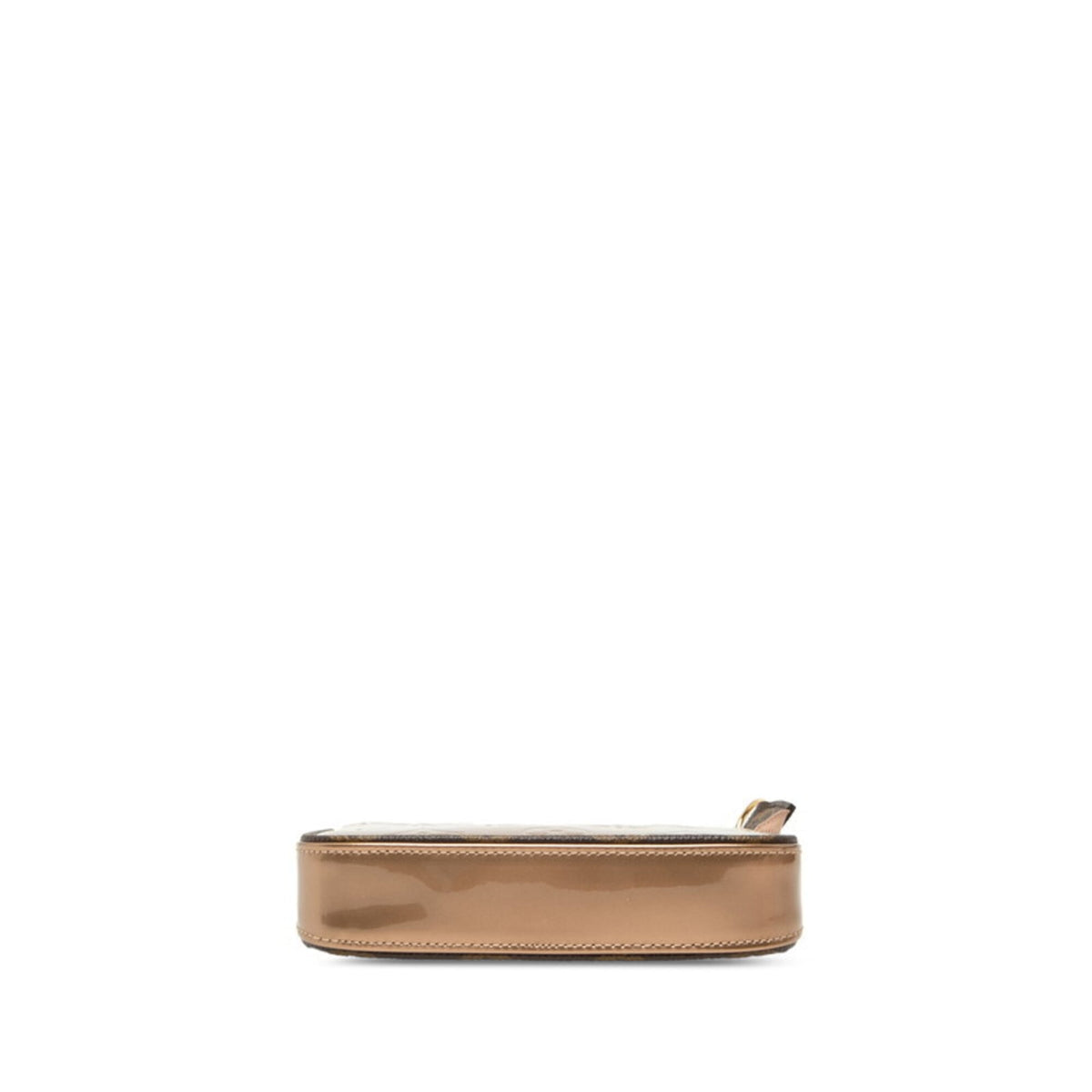 Louis Vuitton Rose Gold Patent Leather Clutch Bag Pochette Pouch (Pre-Owned)