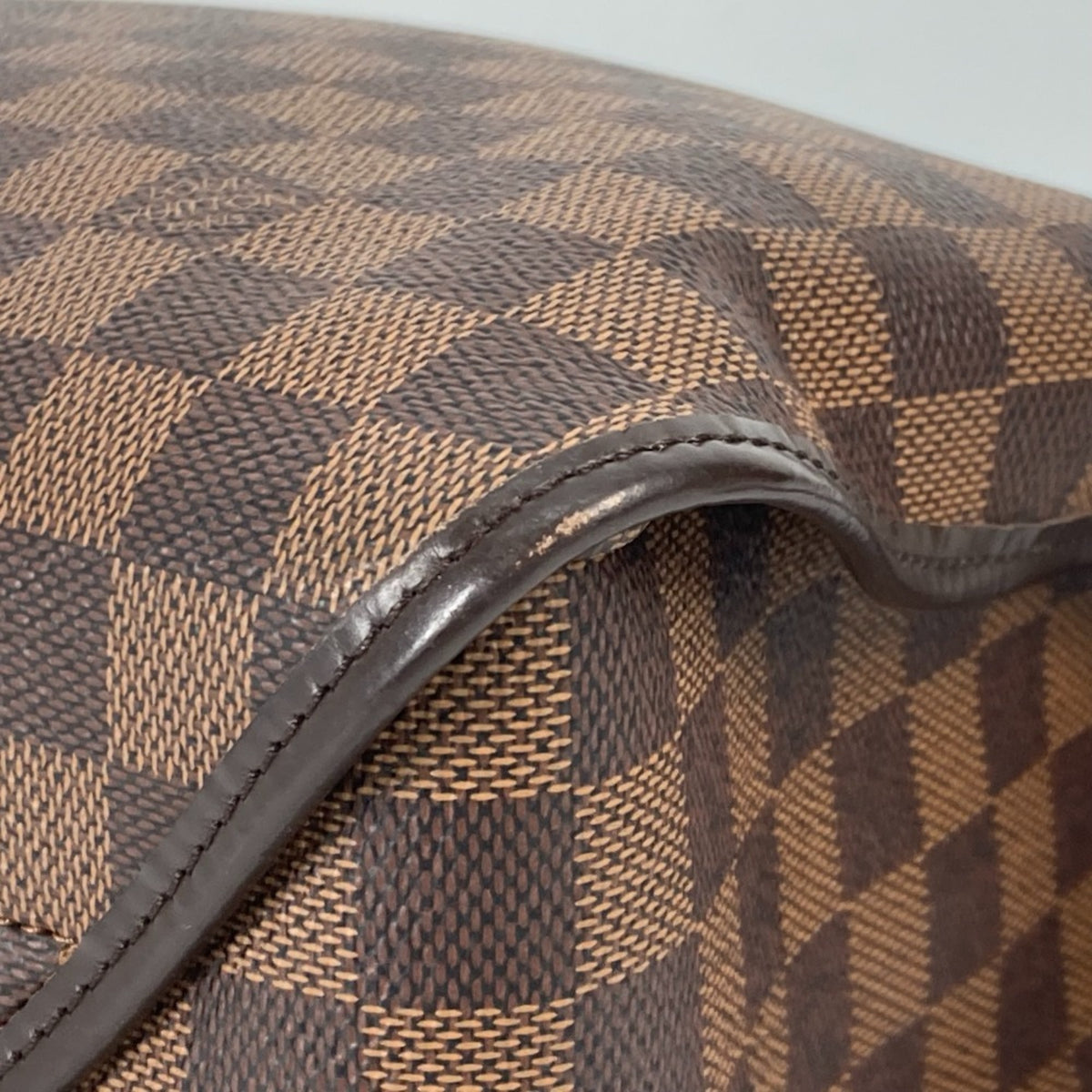 Louis Vuitton Damier Brown Damier Canvas Ebene Or Damier Canvas Shoulder Bag (Pre-Owned)
