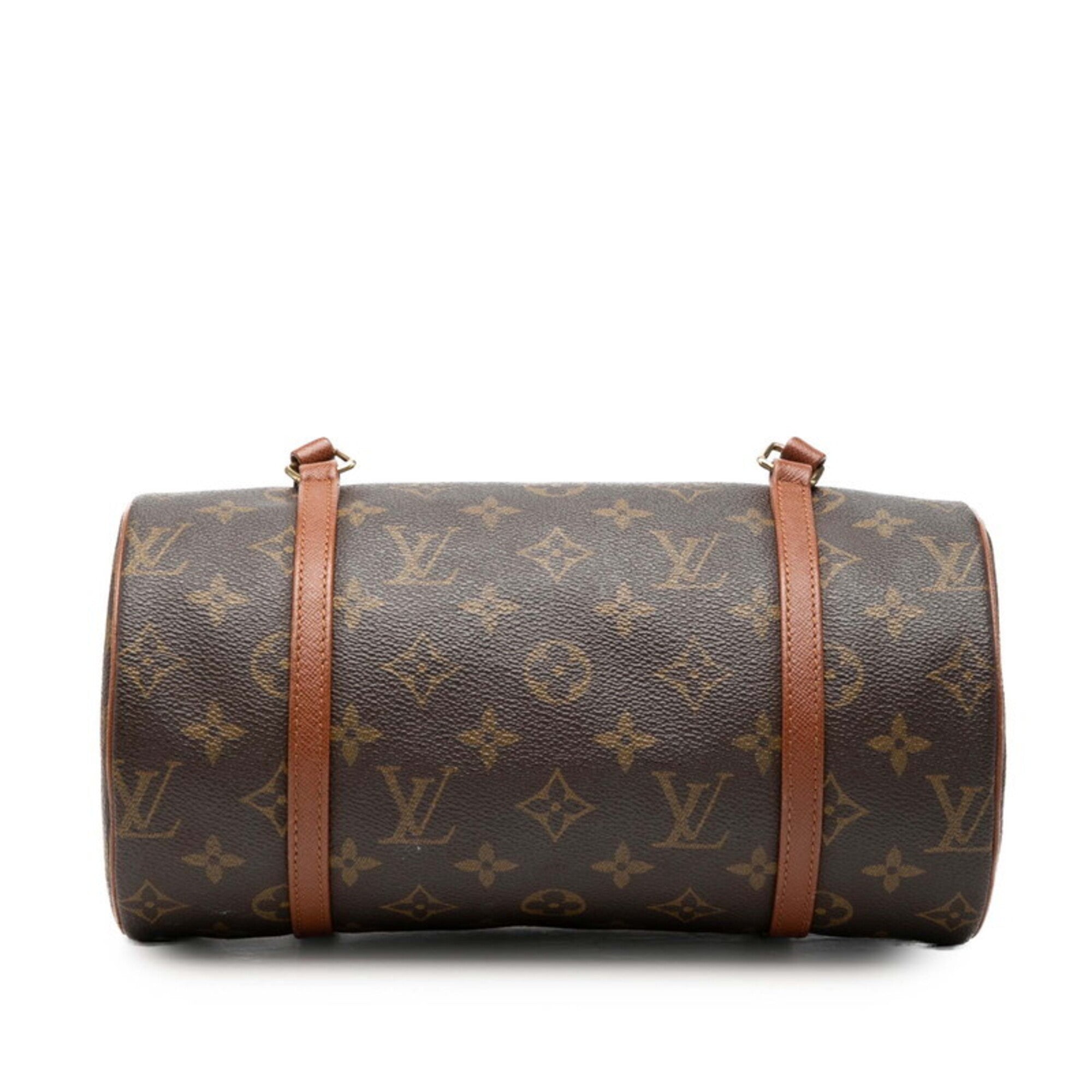 Louis Vuitton Monogram Brown Pvc Leather Handbag (Pre-Owned)