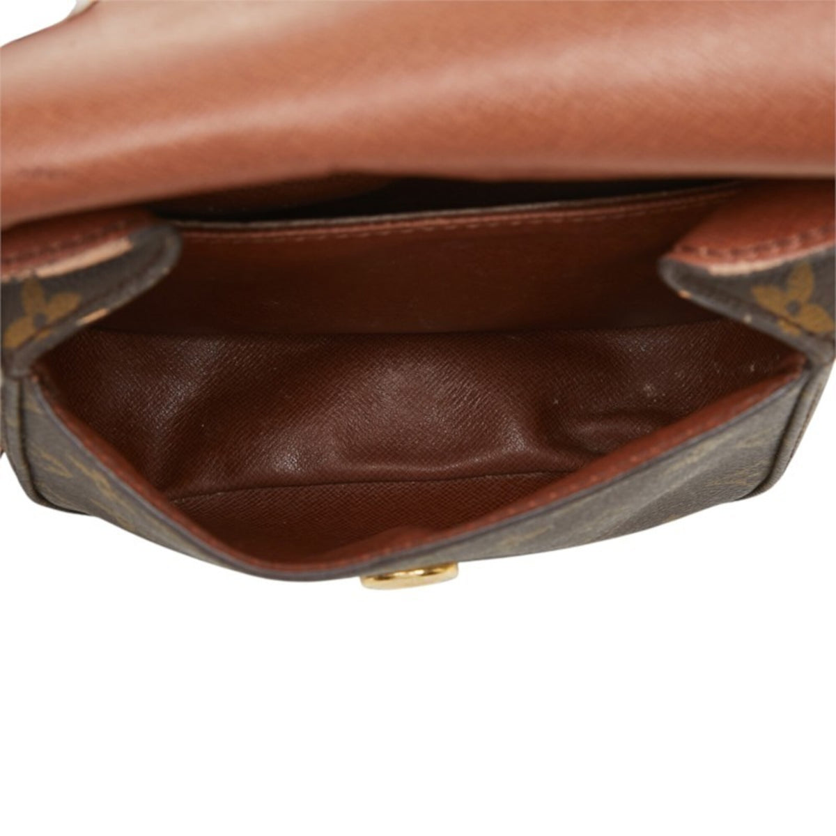 Louis Vuitton Brown Pvc Leather Shoulder Bag (Pre-Owned)
