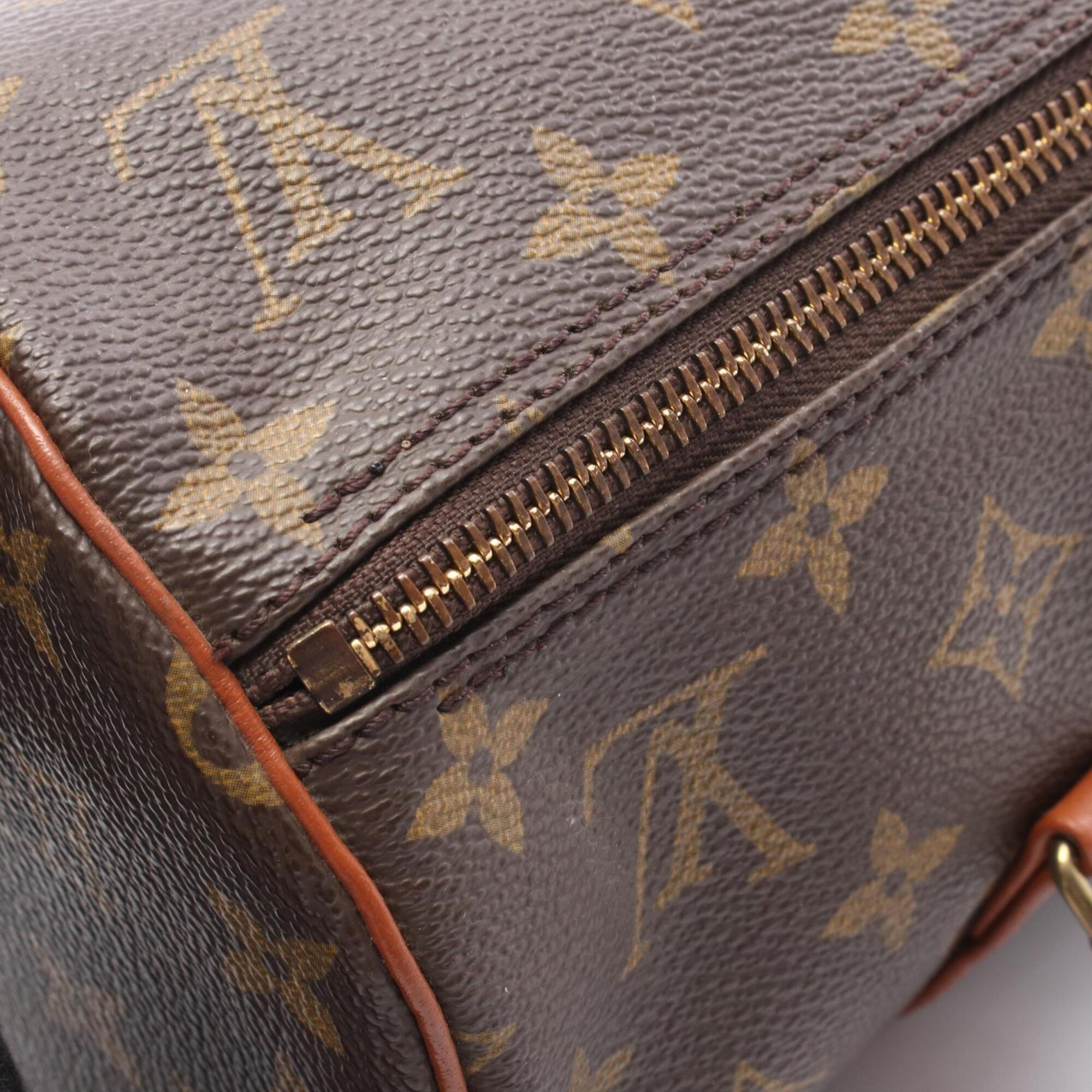 Louis Vuitton Brown Monogram Monogram Leather Handbag (Pre-Owned)