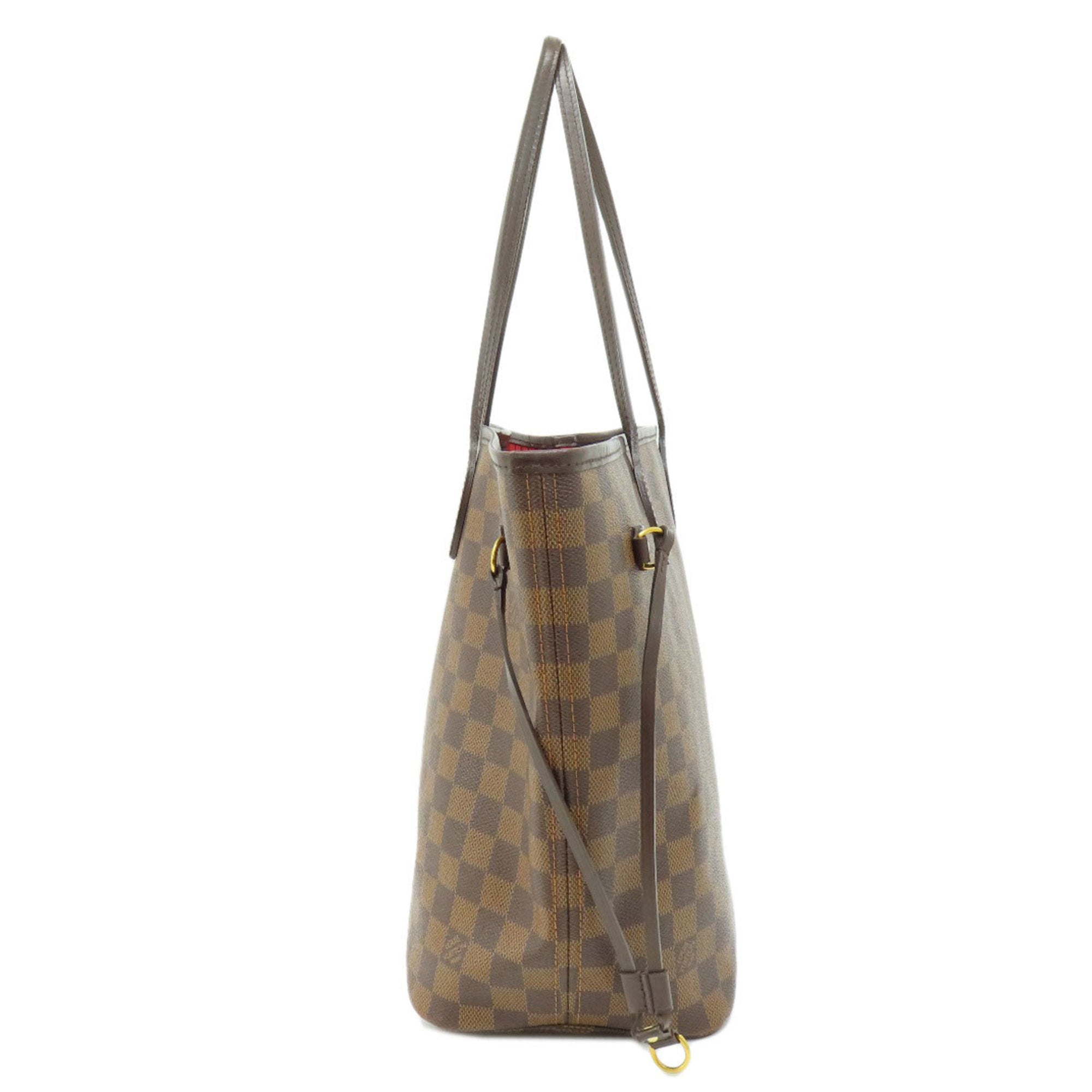 Louis Vuitton Damier Brown Damier Canvas Ebene Damier Canvas Tote Bag (Pre-Owned)