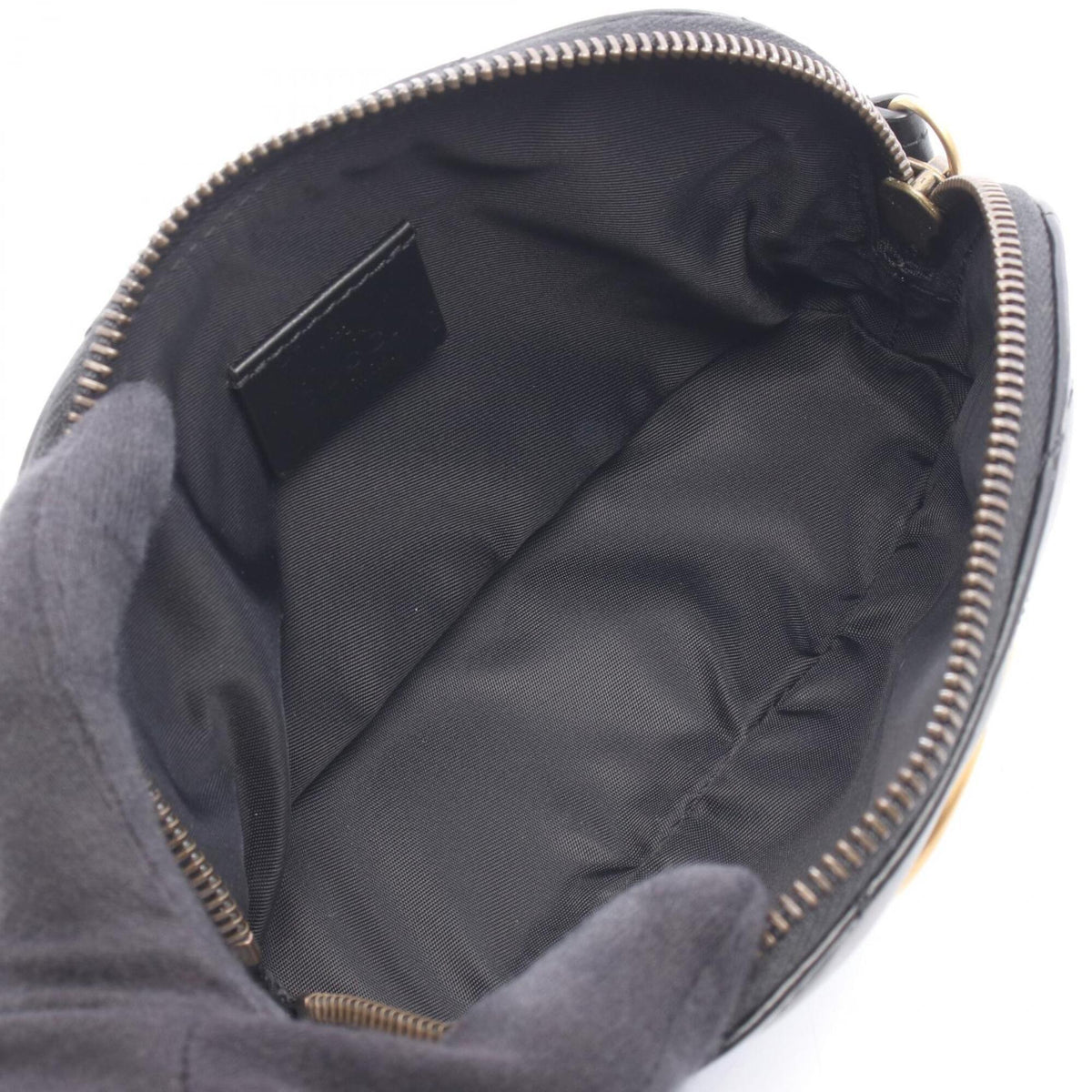 Gucci Black Leather Pouch (Pre-Owned)