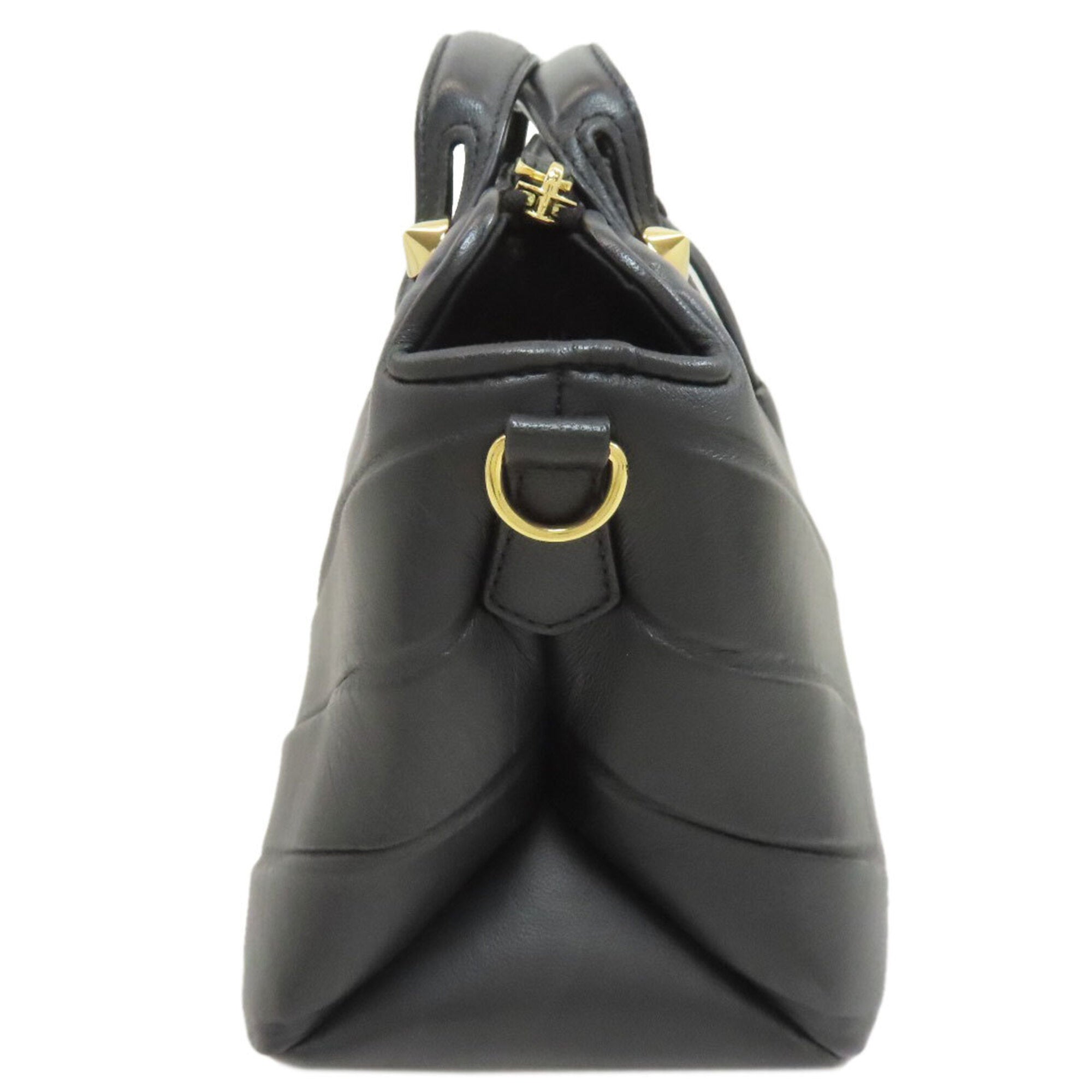Fendi Black Leather Handbag (Pre-Owned)