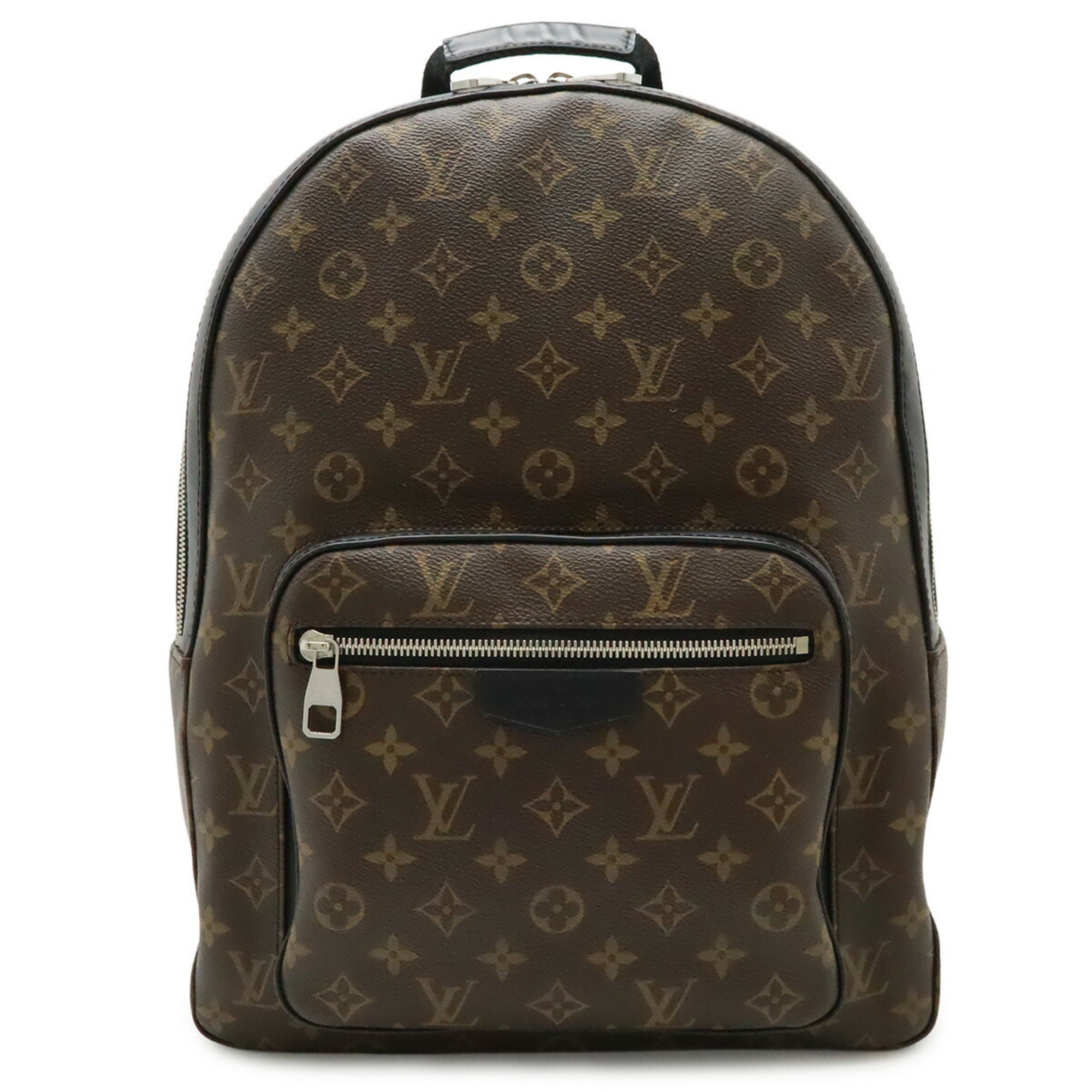 Louis Vuitton Black Brown Monogram Monogram Backpack Shoulder Bag (Pre-Owned)