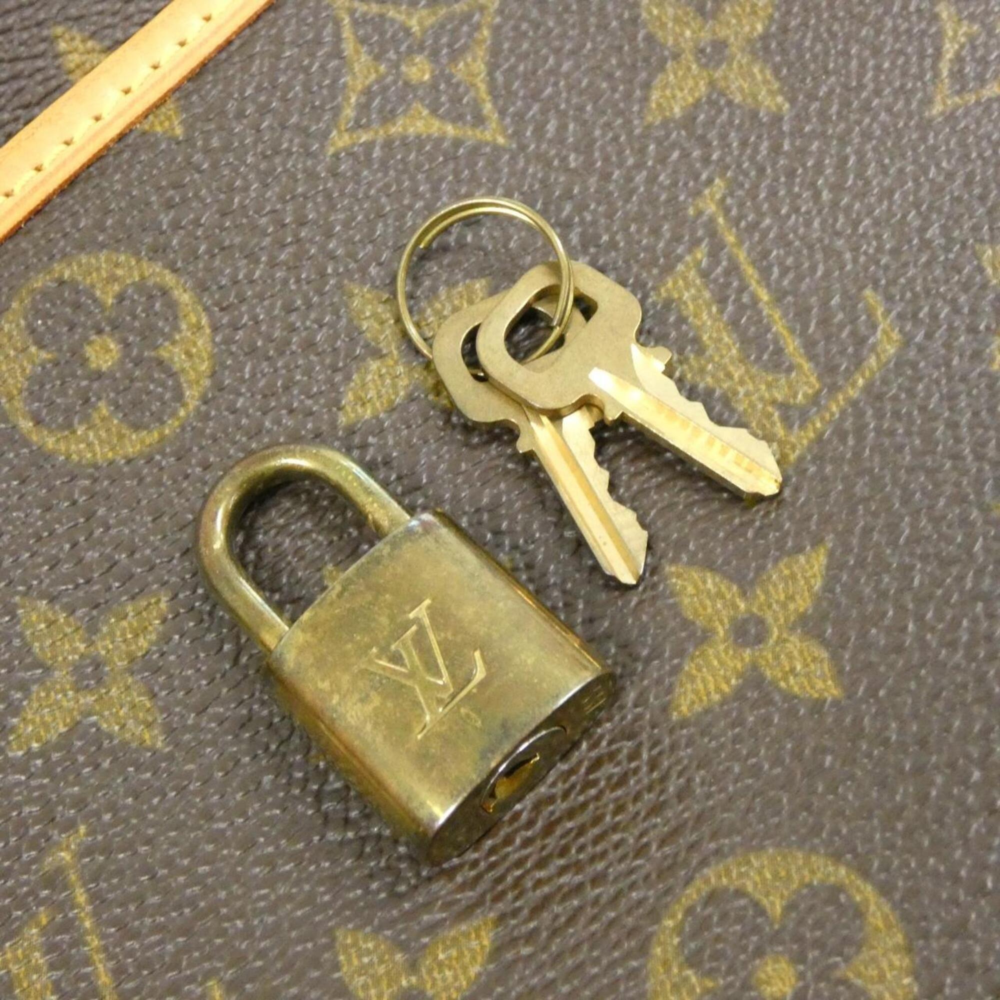 Louis Vuitton Brown Coated Canvas Handbag (Pre-Owned)