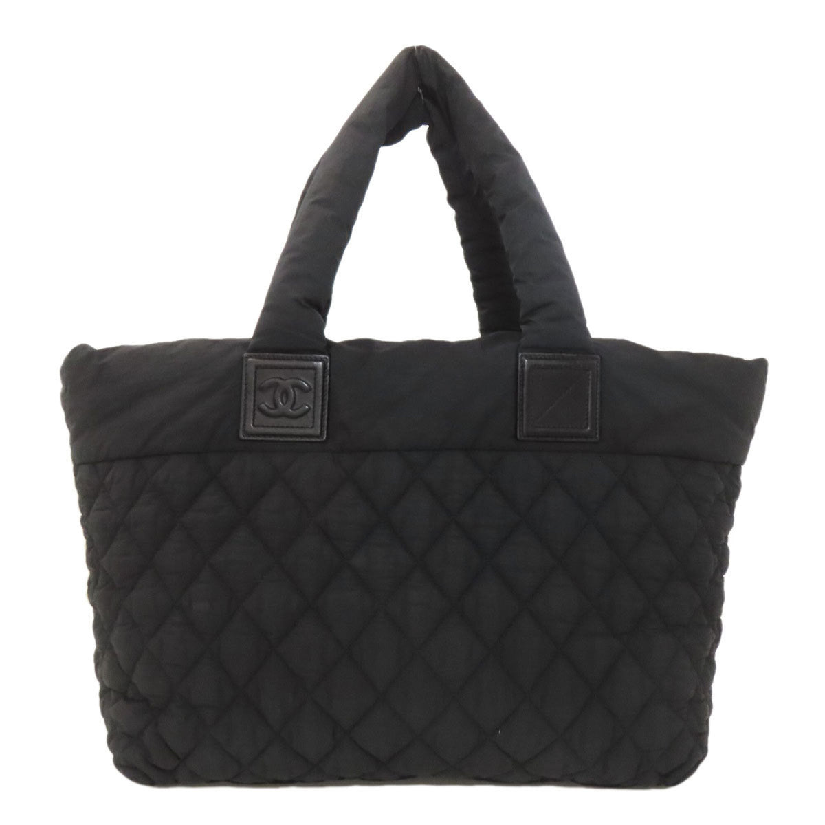 Chanel Black Nylon Tote Bag (Pre-Owned)