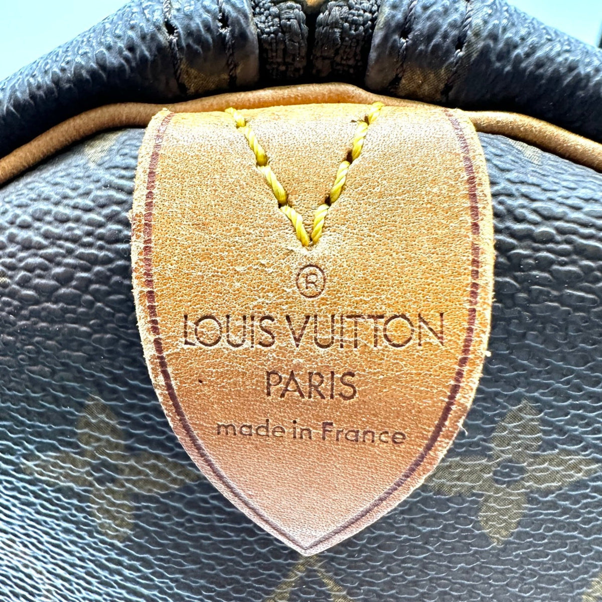 Louis Vuitton Brown Monogram Canvas Boston Bag (Pre-Owned)