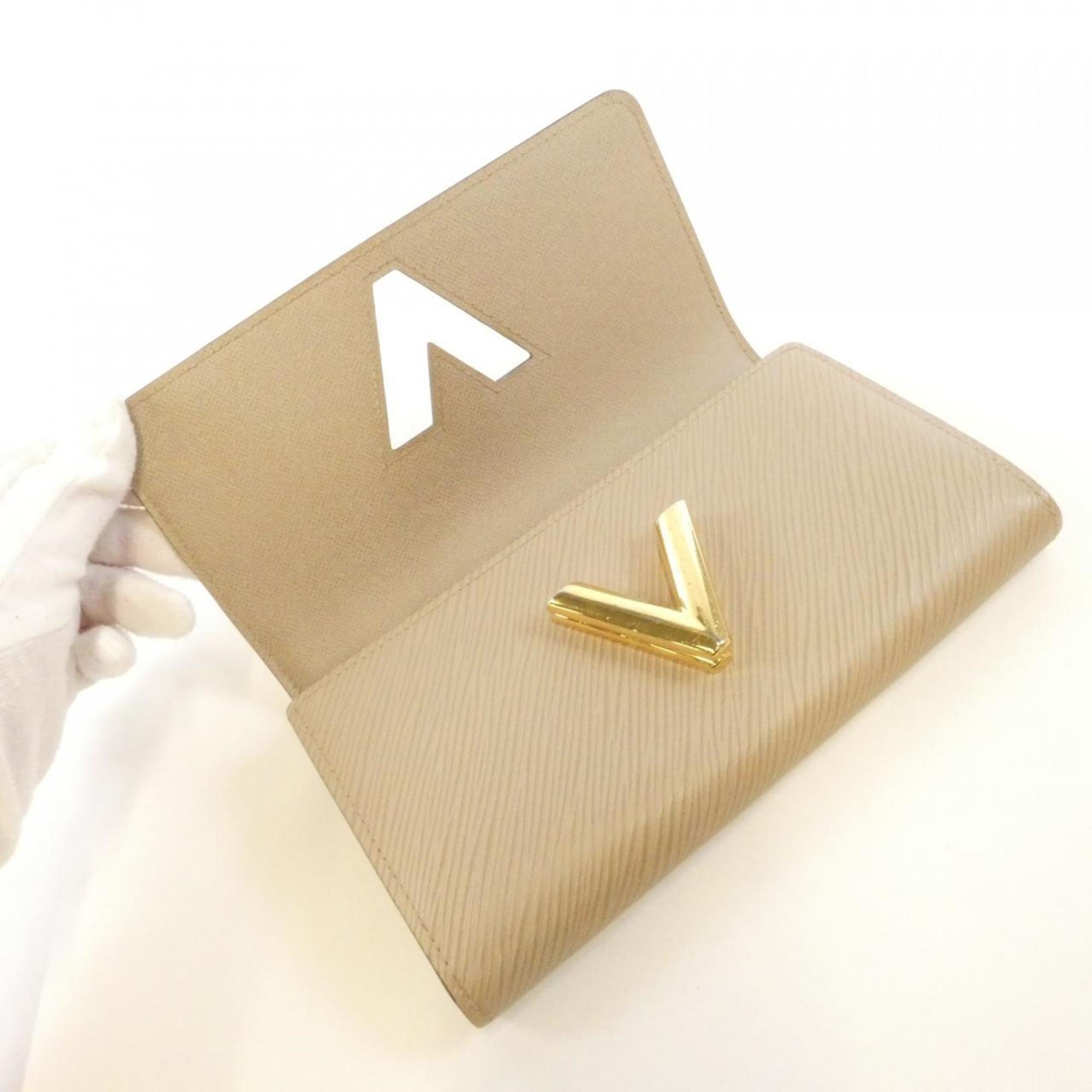Louis Vuitton Galle Leather Long Wallet (Bi-Fold) (Pre-Owned)