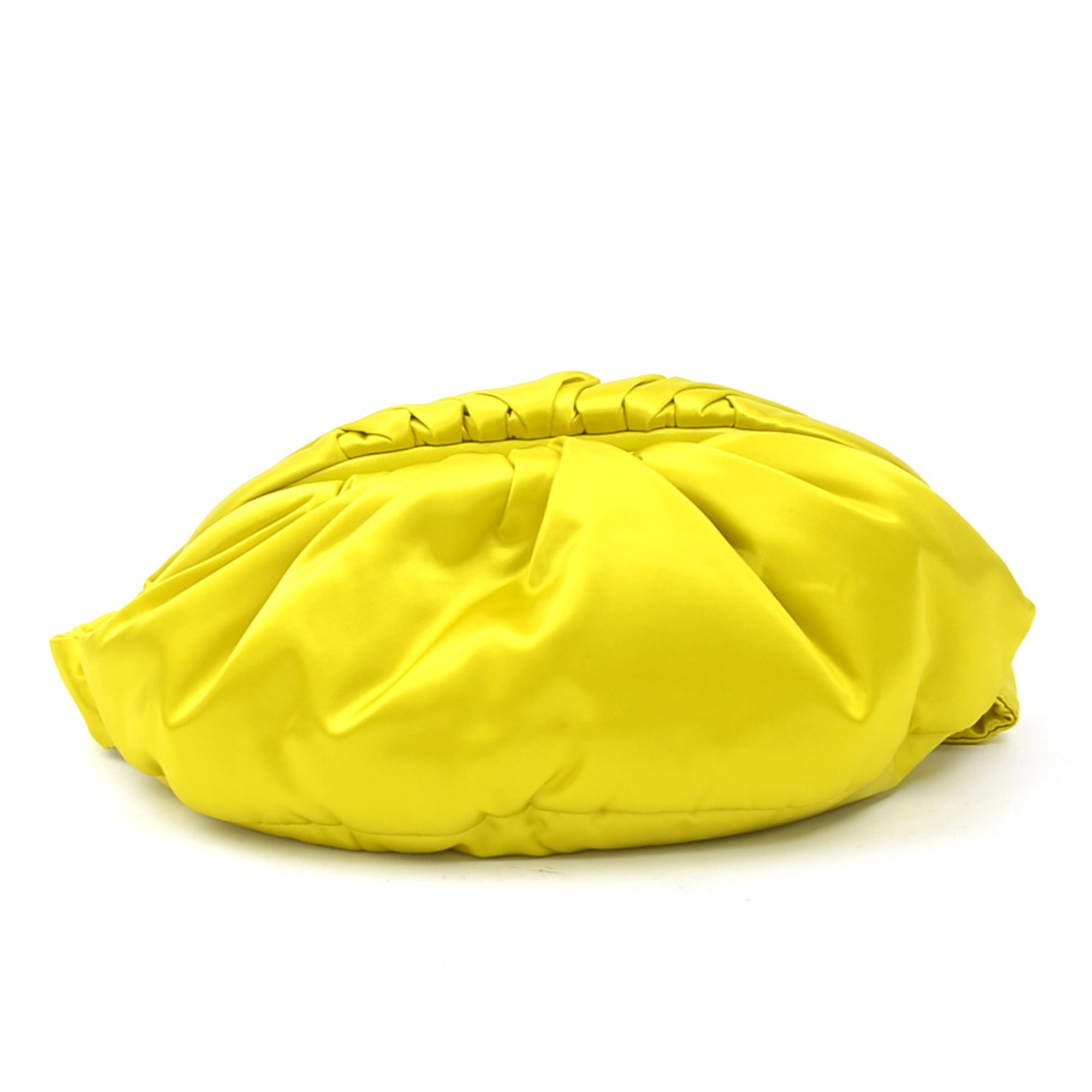 Bottega Veneta Yellow Satin Sling Bag (Pre-Owned)