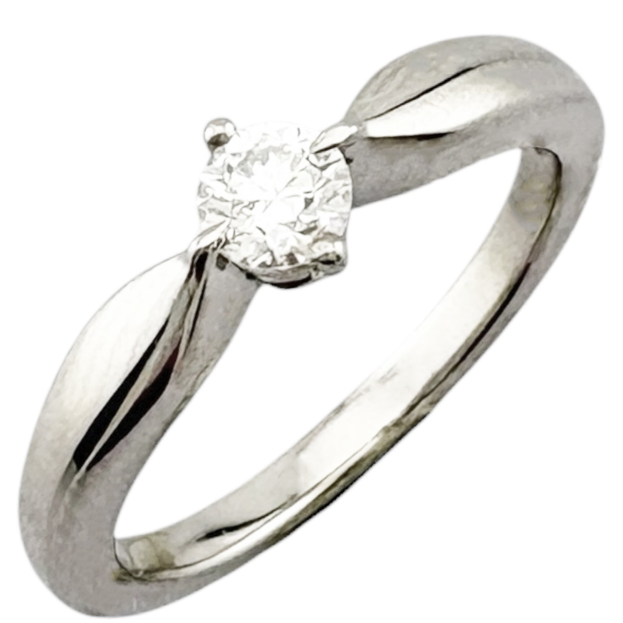 Bvlgari Silver Platinum 950 Band Ring (Pre-Owned)