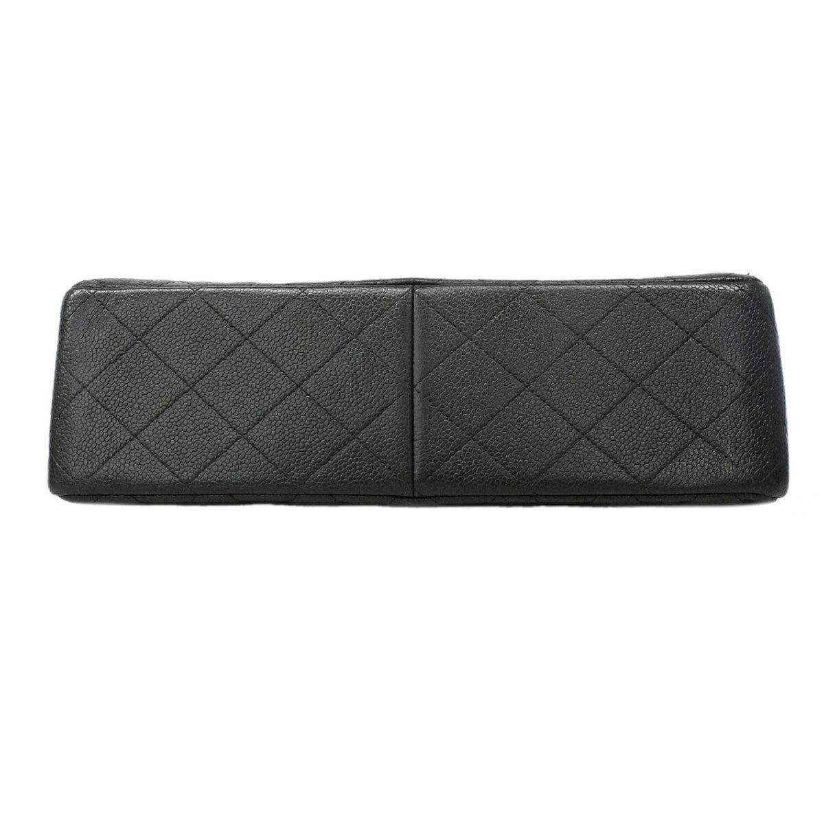 Chanel Black Grained Calfskin Shoulder Bag (Pre-Owned)
