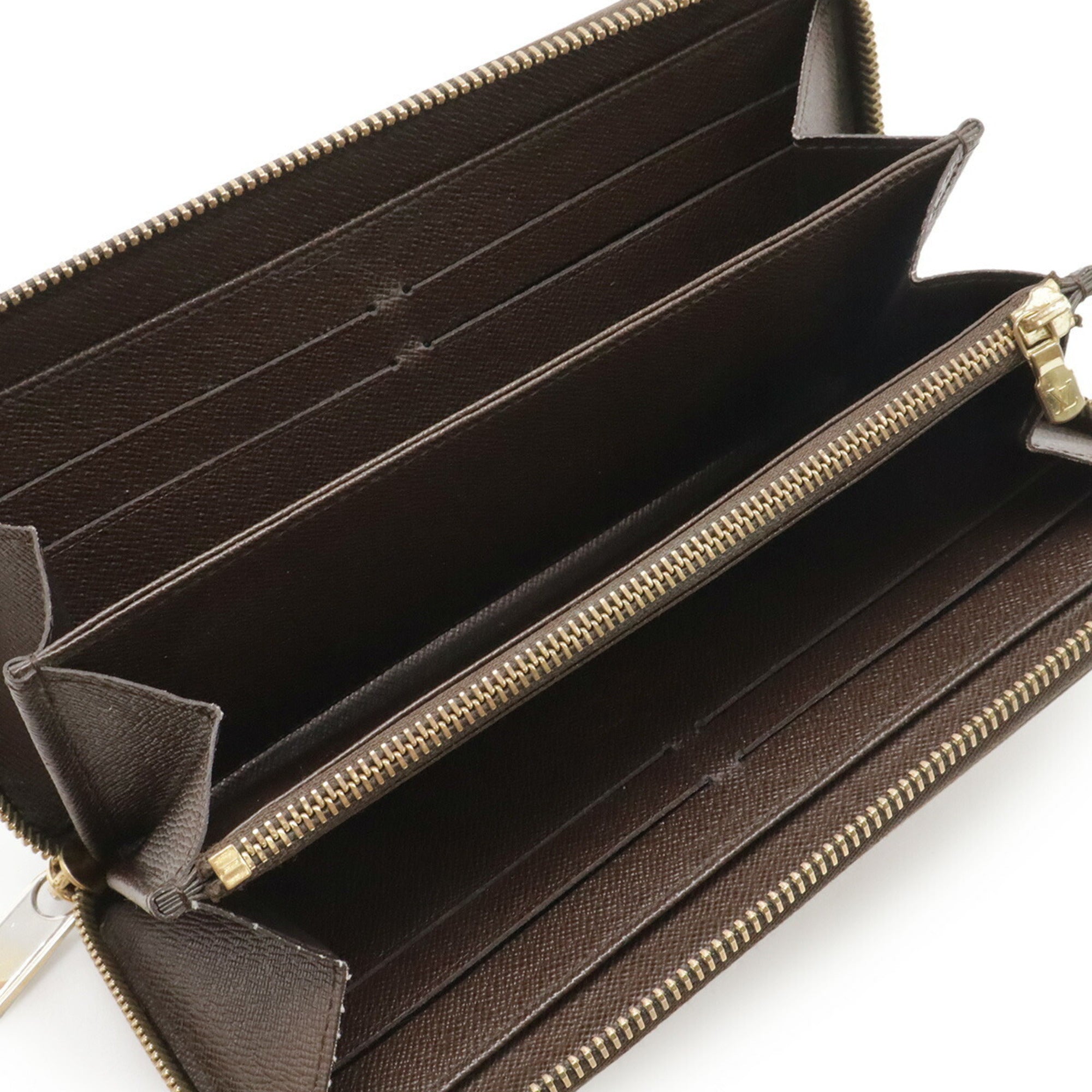 Louis Vuitton Damier Brown Pvc Long Wallet (Bi-Fold) (Pre-Owned)