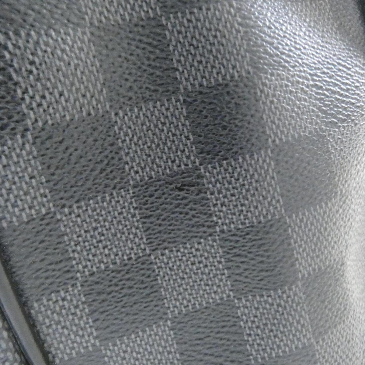 Louis Vuitton Dark Gray Graphite Coated Canvas Handbag (Pre-Owned)