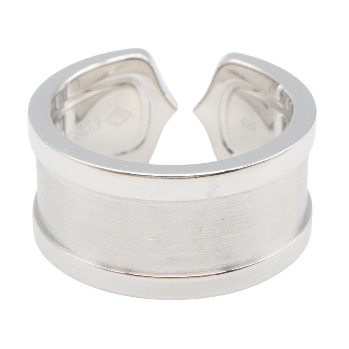 Cartier Clear White Gold White Gold (18K) Band Ring (Pre-Owned)