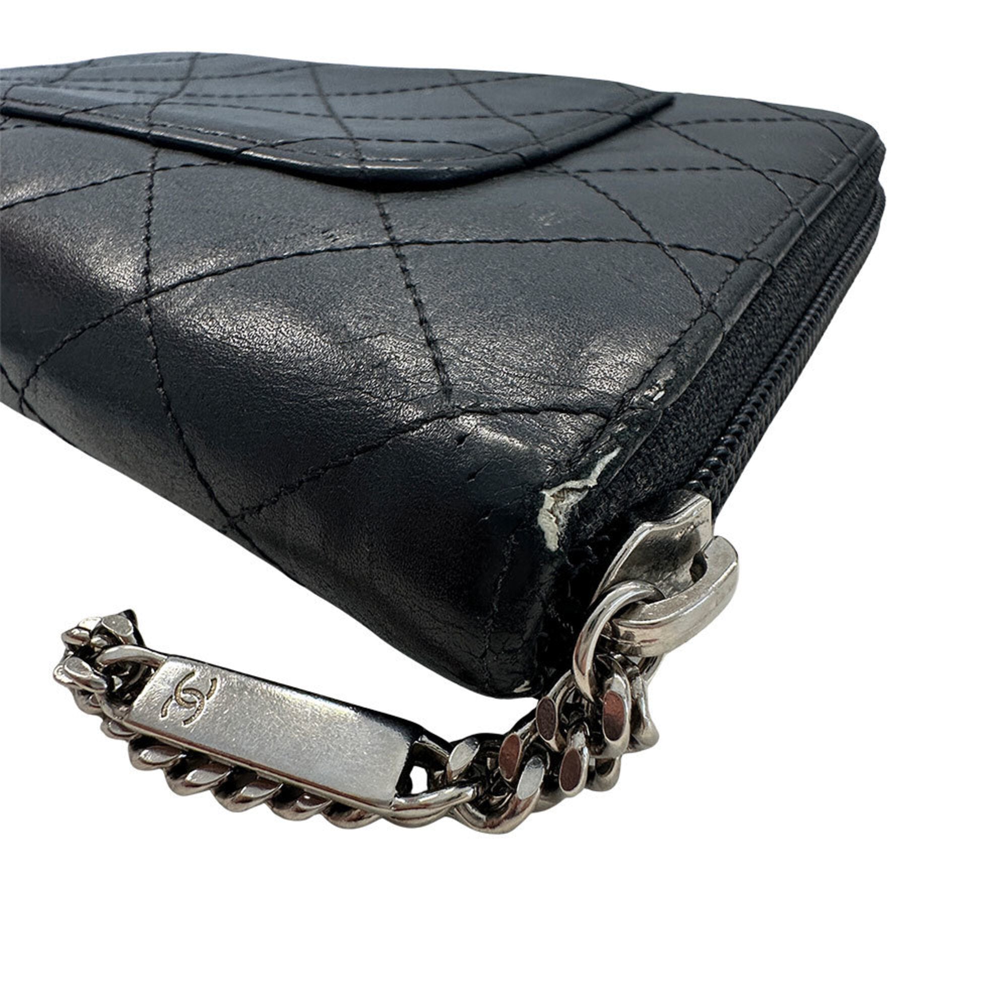 Chanel Black Leather (Pre-Owned)