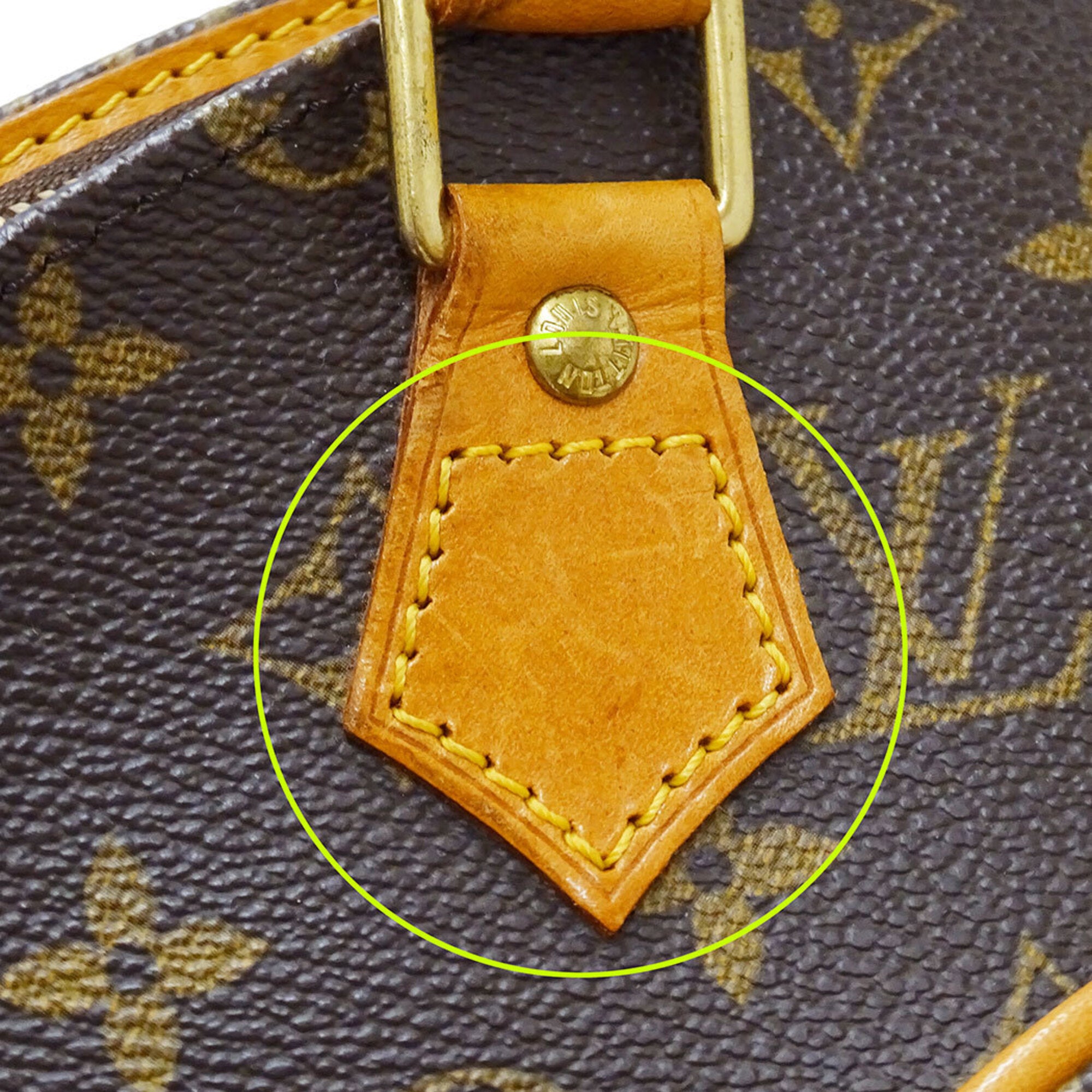 Louis Vuitton Brown Monogram Canvas Handbag (Pre-Owned)