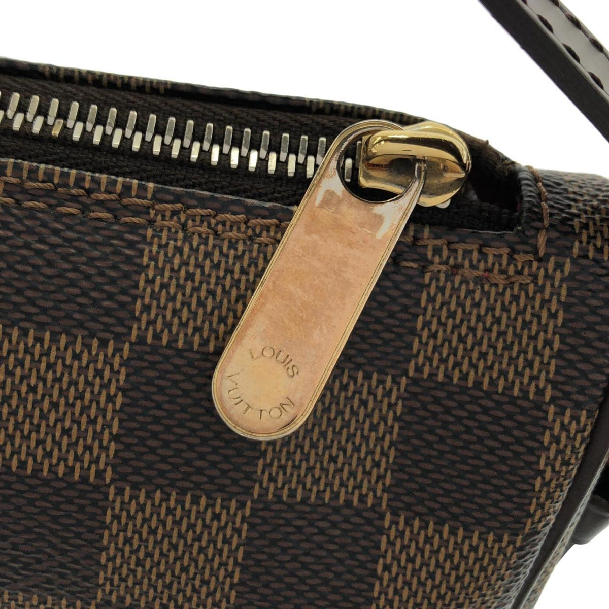Louis Vuitton Ebene Coated Canvas Shoulder Bag (Pre-Owned)