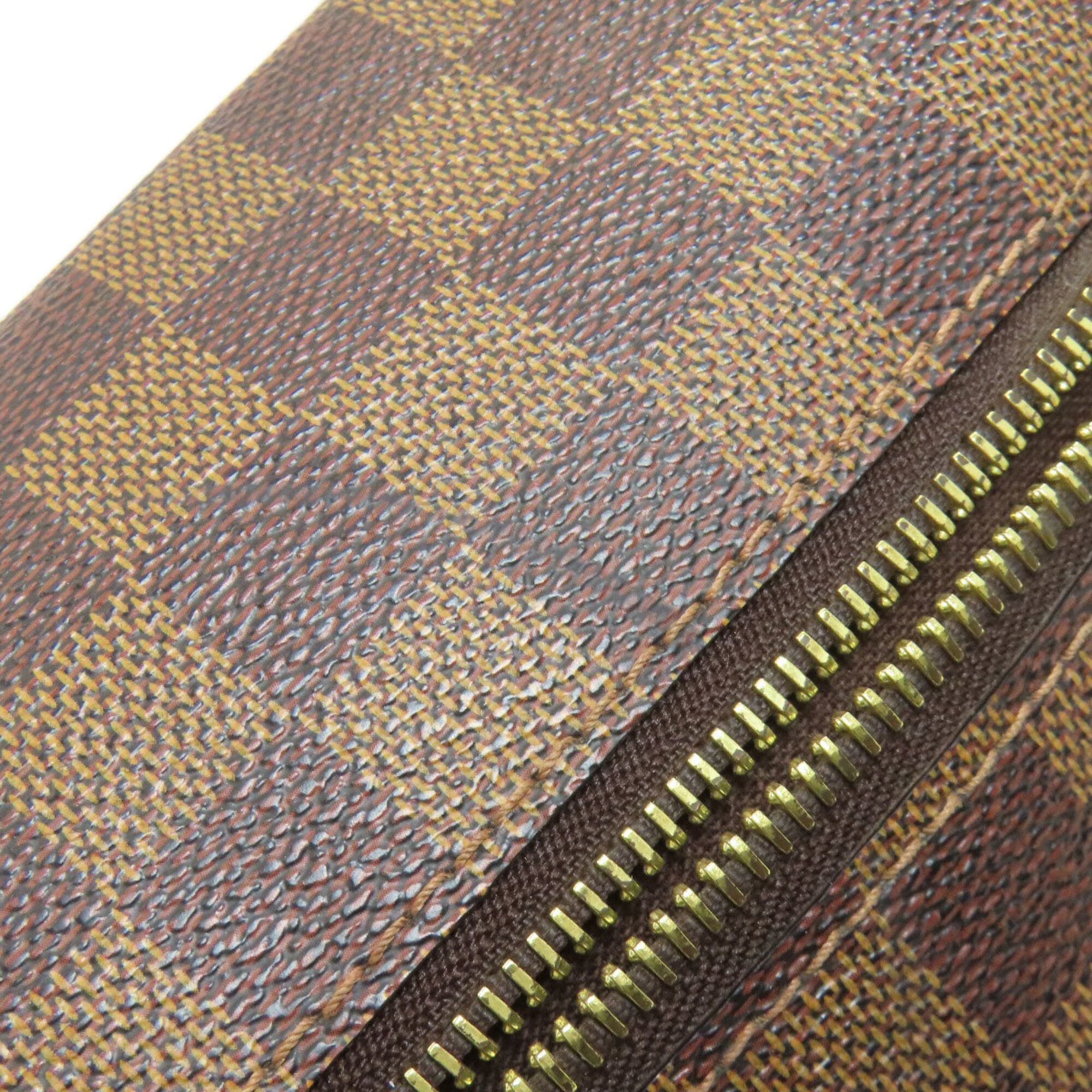 Louis Vuitton Damier Canvas Ebene Damier Canvas Shoulder Bag (Pre-Owned)