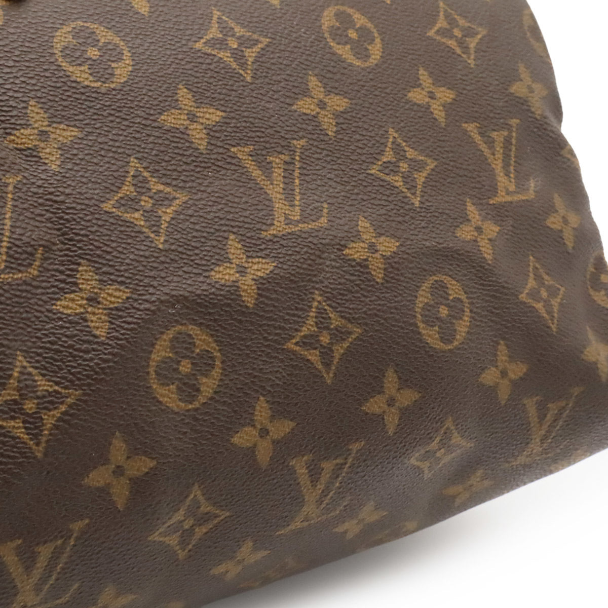 Louis Vuitton Brown Monogram Canvas Boston Bag Handbag (Pre-Owned)