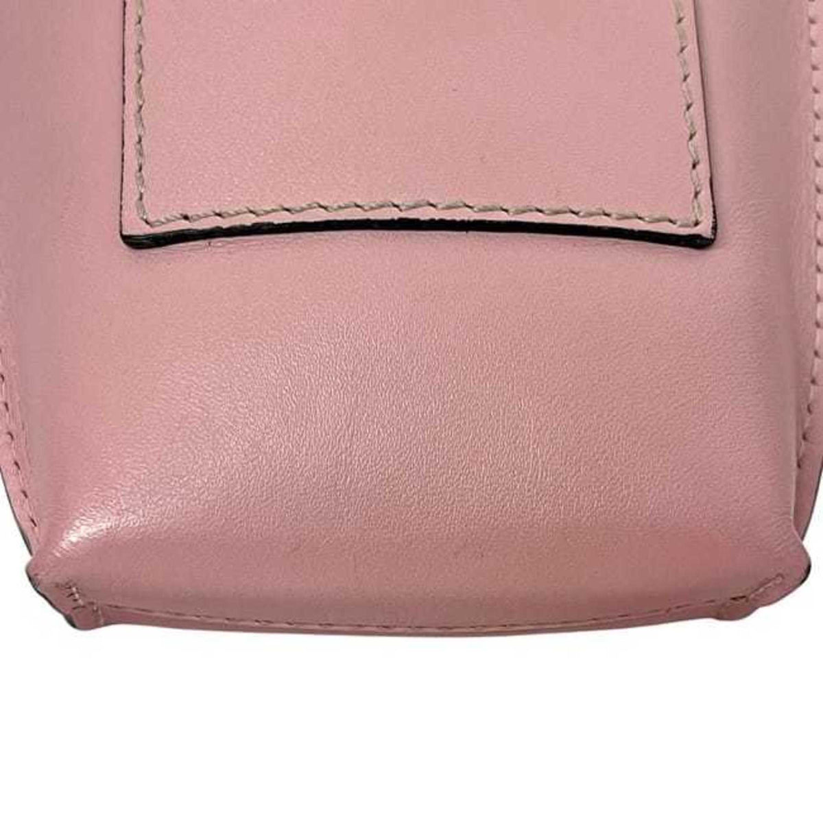Loewe Pink Leather Pochette Shoulder Bag (Pre-Owned)