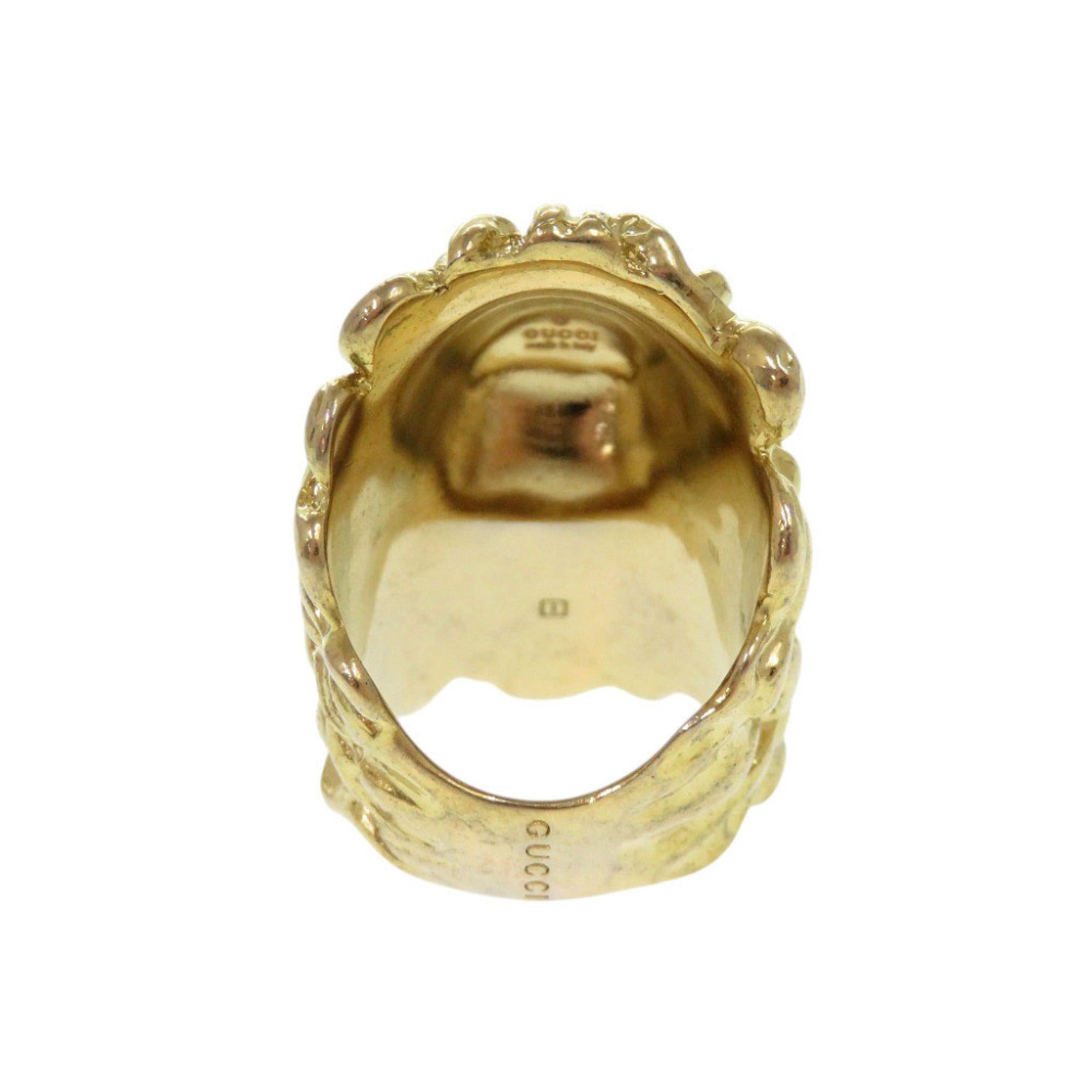 Gucci Gold Metal Band Ring (Pre-Owned)