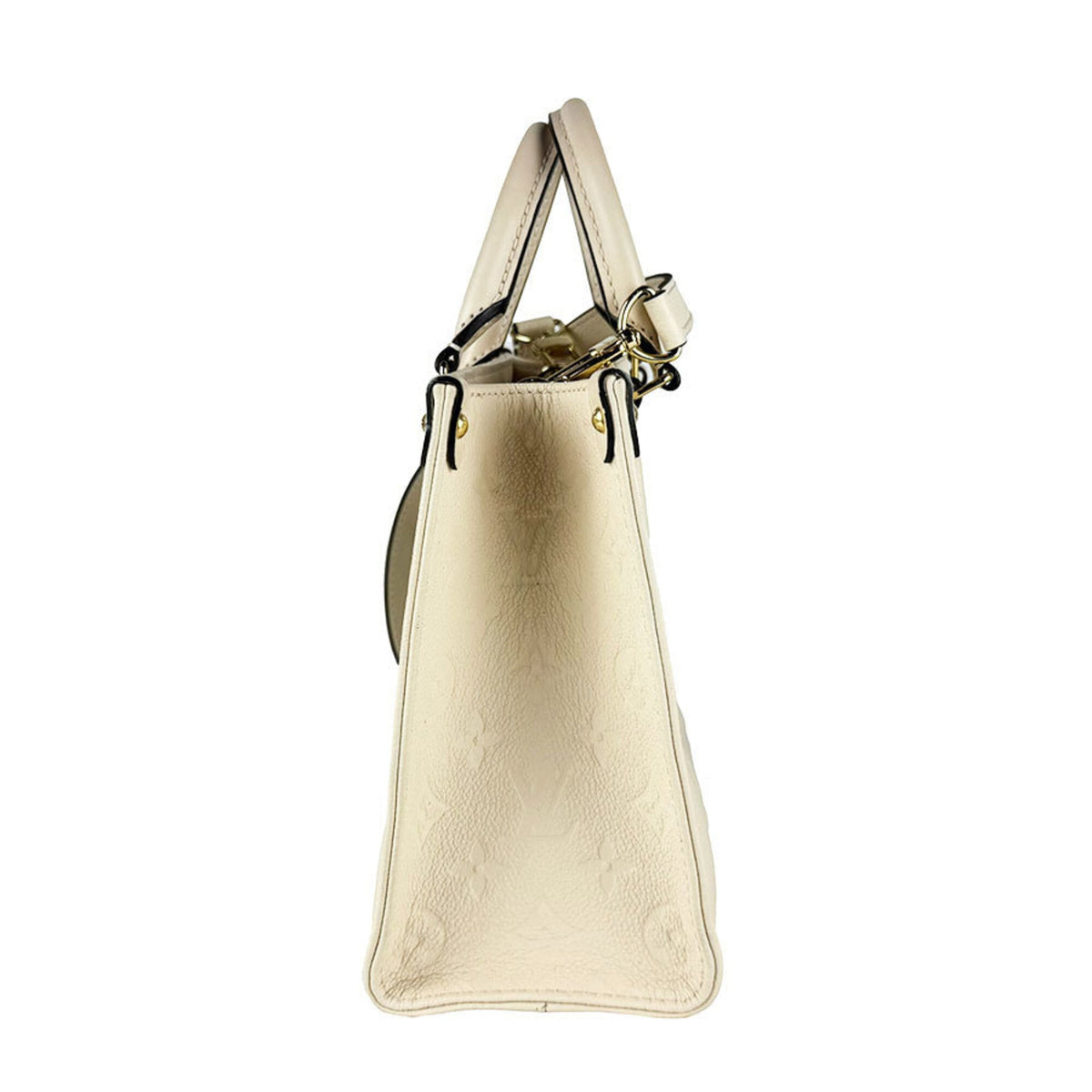 Louis Vuitton Cream Monogram Empreinte Handbag Shoulder Bag (Pre-Owned)
