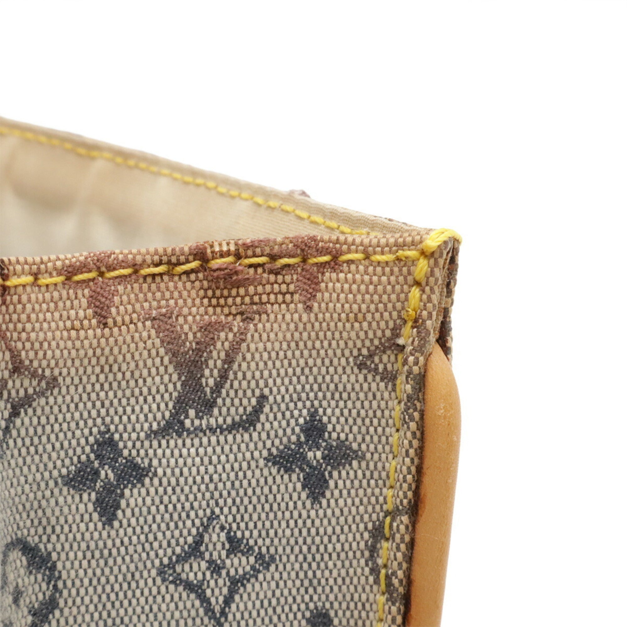 Louis Vuitton Blue Canvas Shoulder Bag (Pre-Owned)
