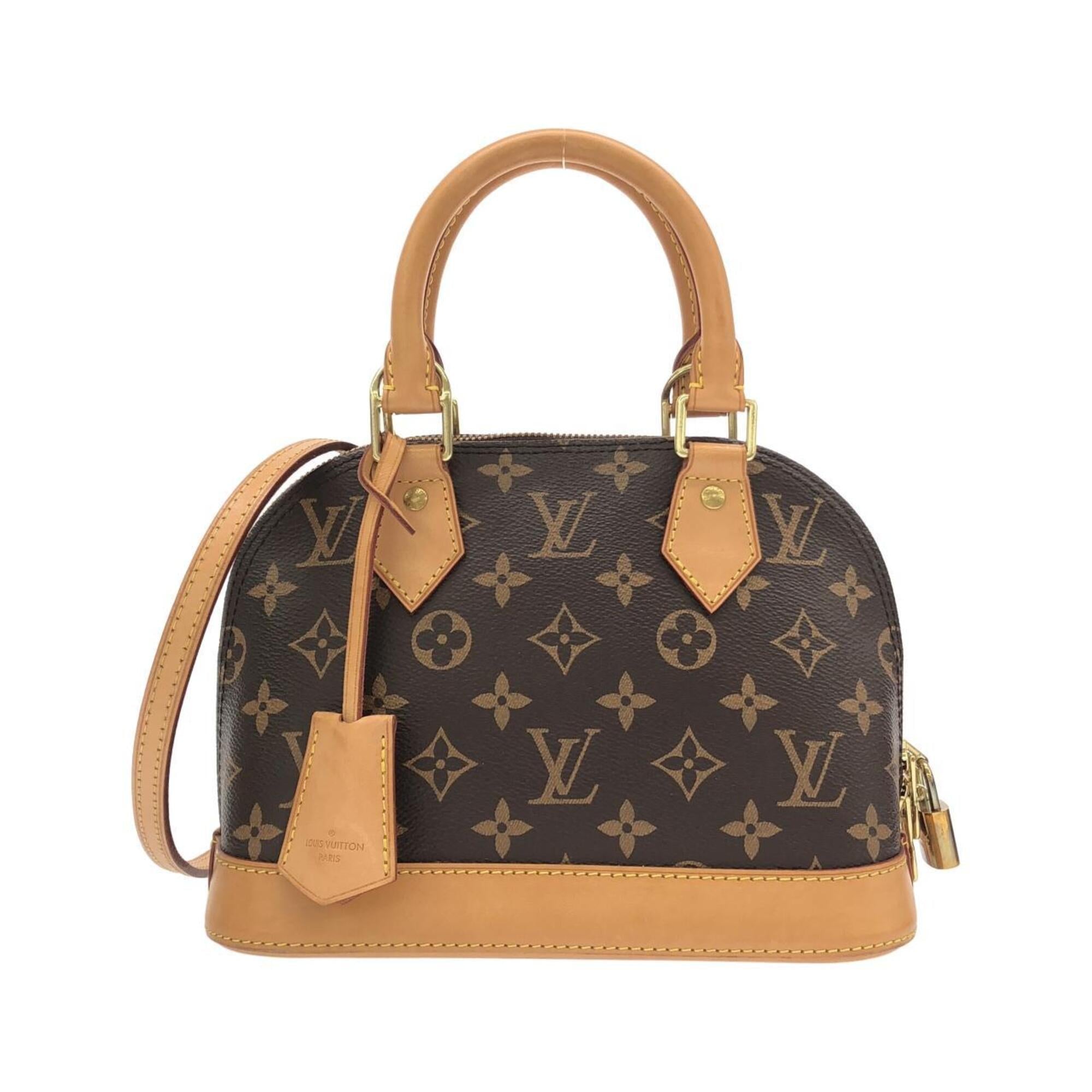 Louis Vuitton Brown Coated Canvas Handbag (Pre-Owned)