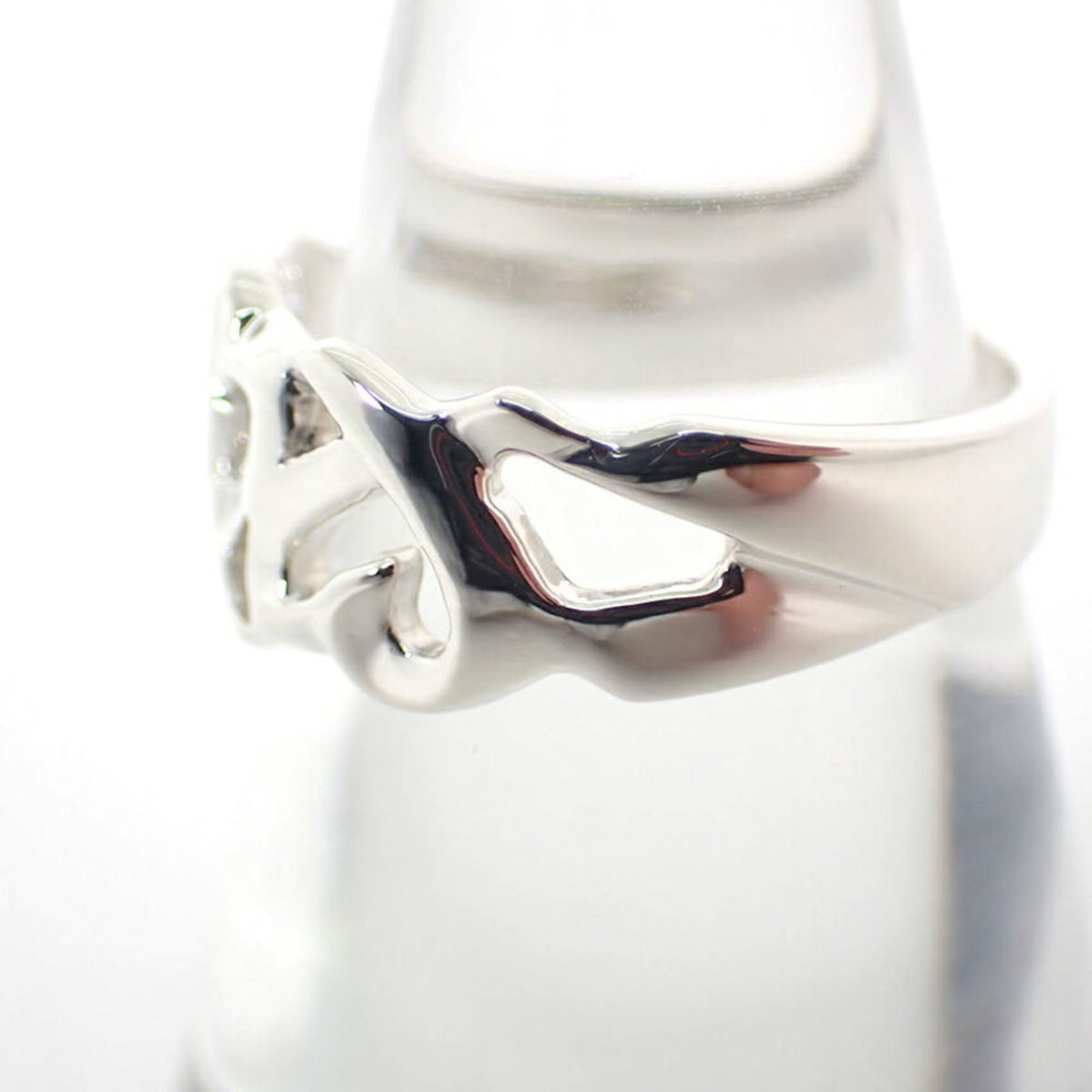 Tiffany Sterling Silver 925 Band Ring (Pre-Owned)
