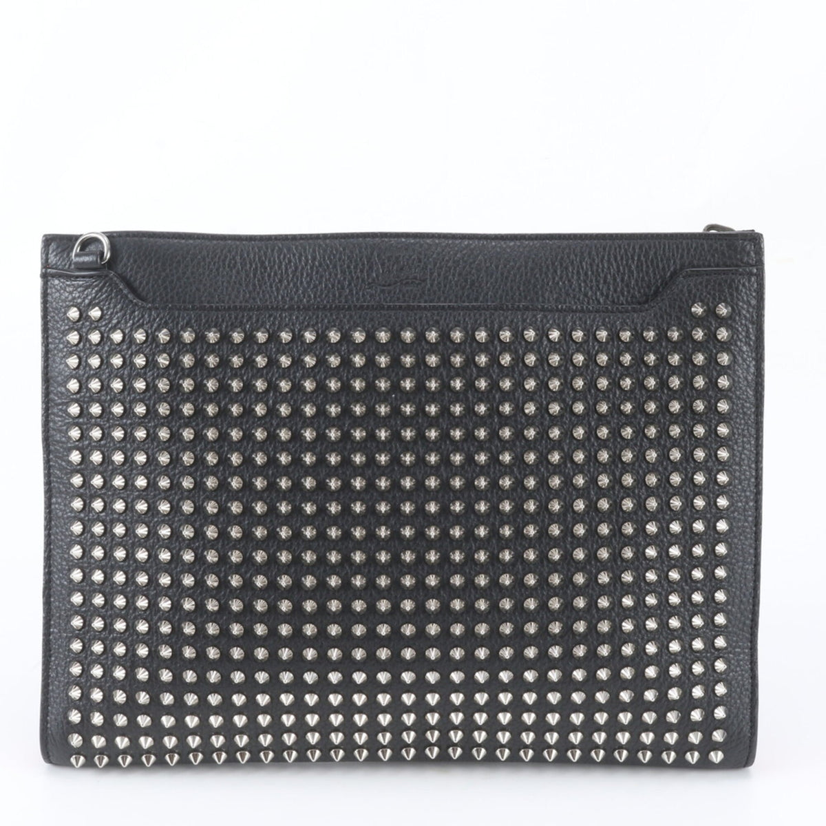 Christian Louboutin Black Leather Shoulder Bag (Pre-Owned)