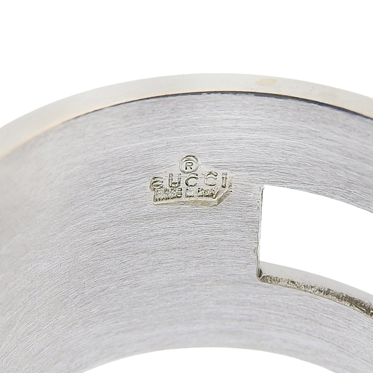 Gucci Silver 925 Band Ring (Pre-Owned)