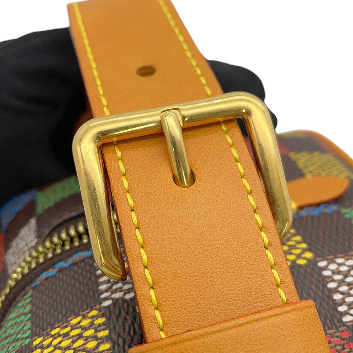 Louis Vuitton Damier Brown Damier Canvas Ebene Multi-Color Handbag (Pre-Owned)