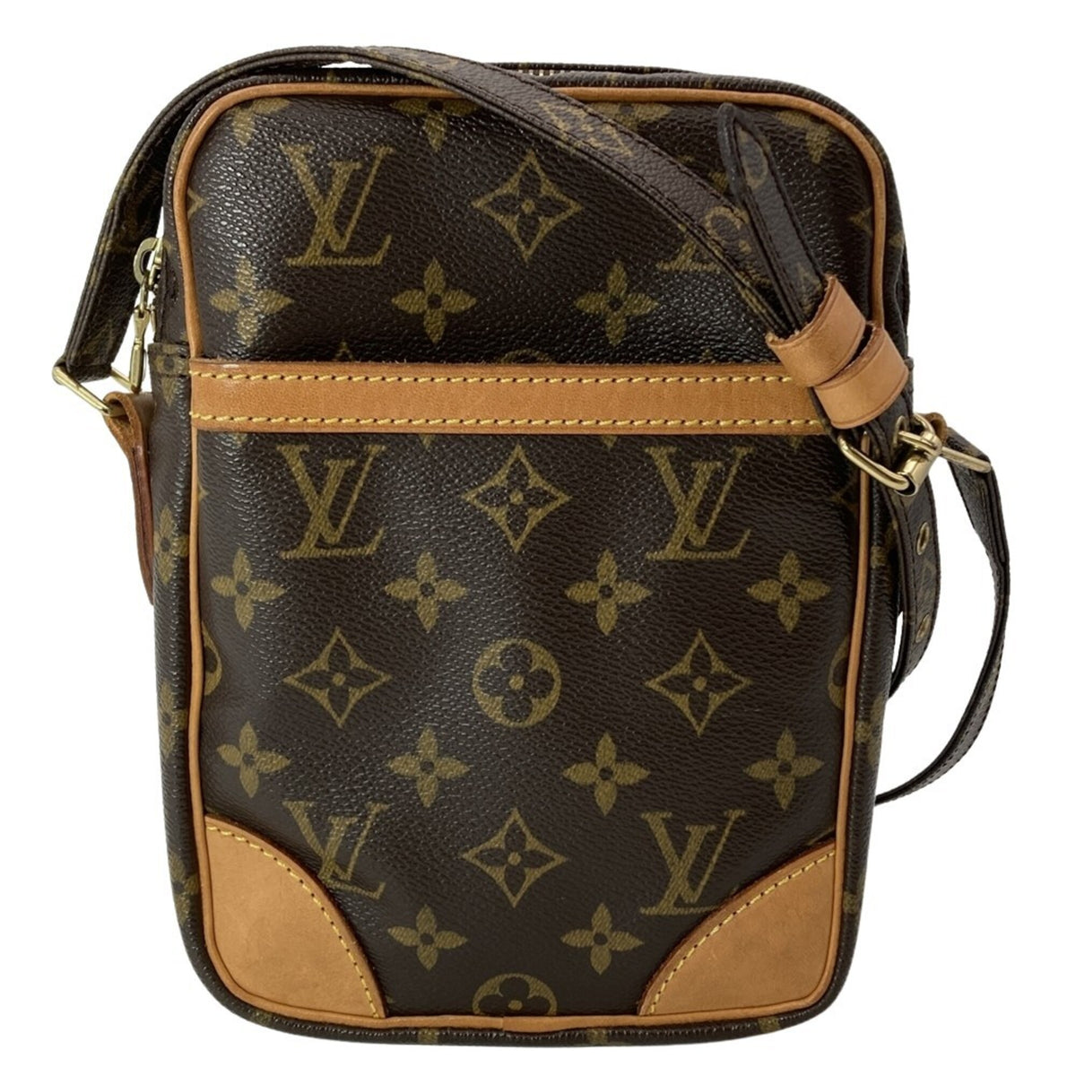 Louis Vuitton Brown Monogram Shoulder Bag (Pre-Owned)
