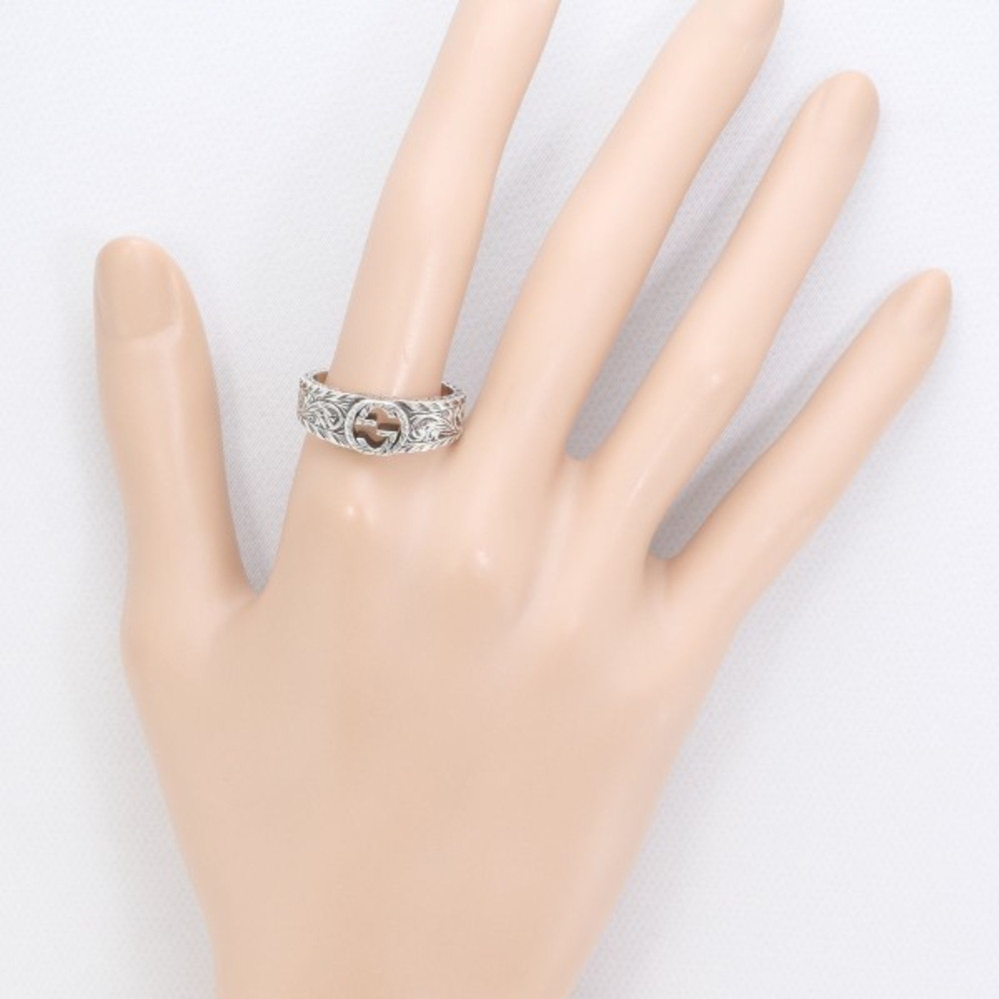 Gucci Silver Silver 925 Band Ring (Pre-Owned)