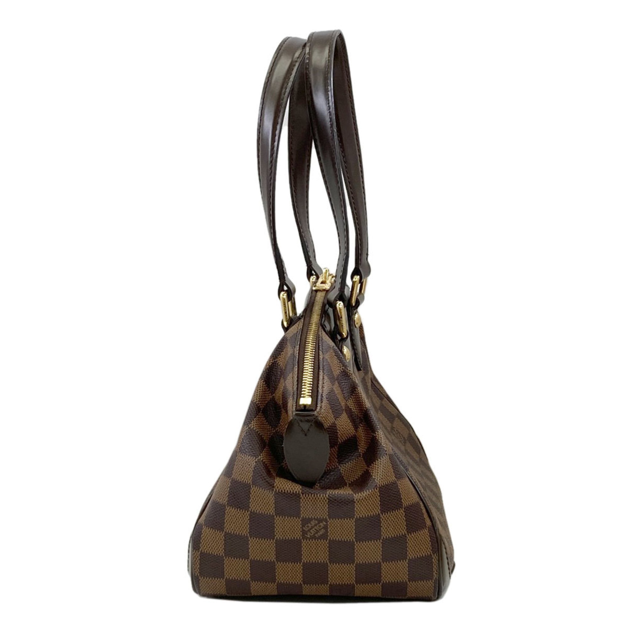 Louis Vuitton Brown Damier Canvas Handbag (Pre-Owned)