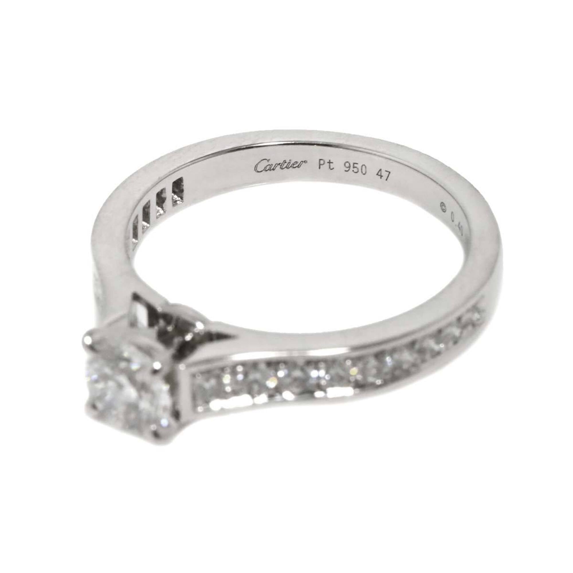 Cartier Platinum 950 Band Ring (Pre-Owned)