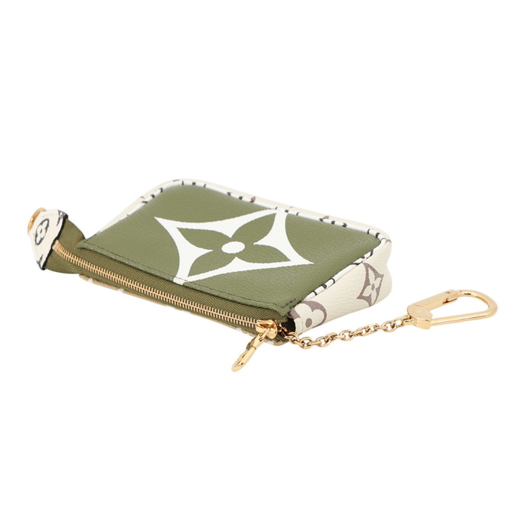 Louis Vuitton Monogram Beige Khaki Pouch (Pre-Owned)