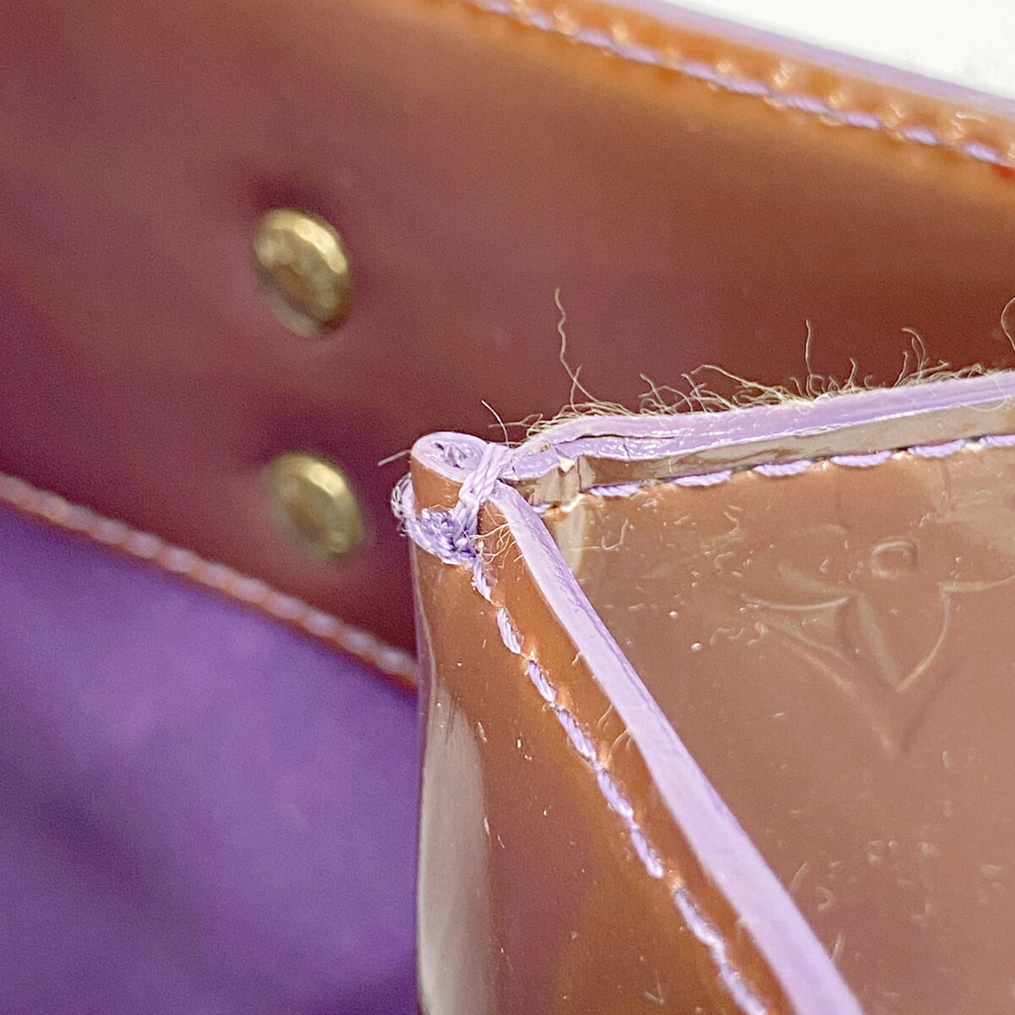 Louis Vuitton Violet Tote Bag (Pre-Owned)